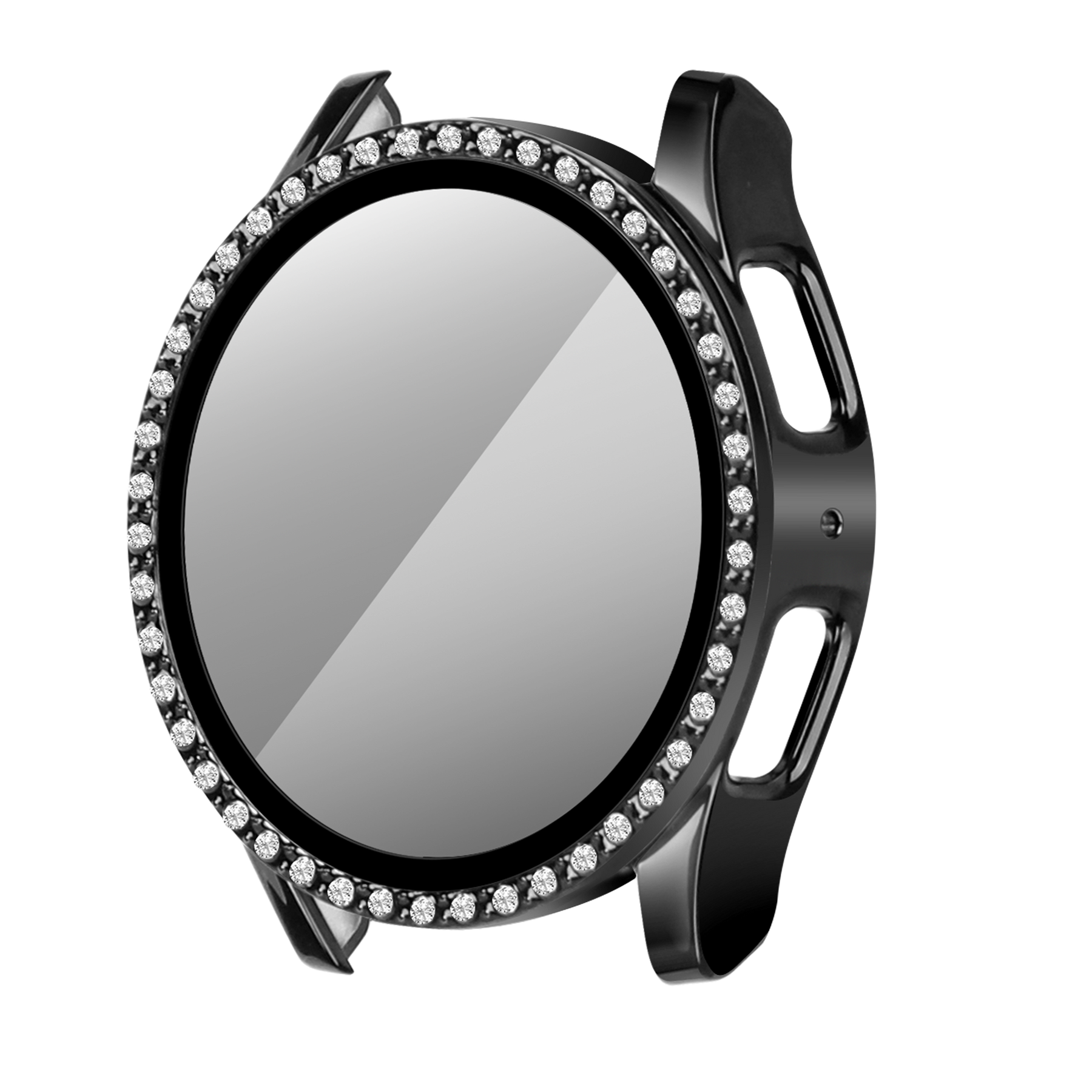 Samsung Galaxy Watch 7 - 40mm Diamond Case with Glass (Black)