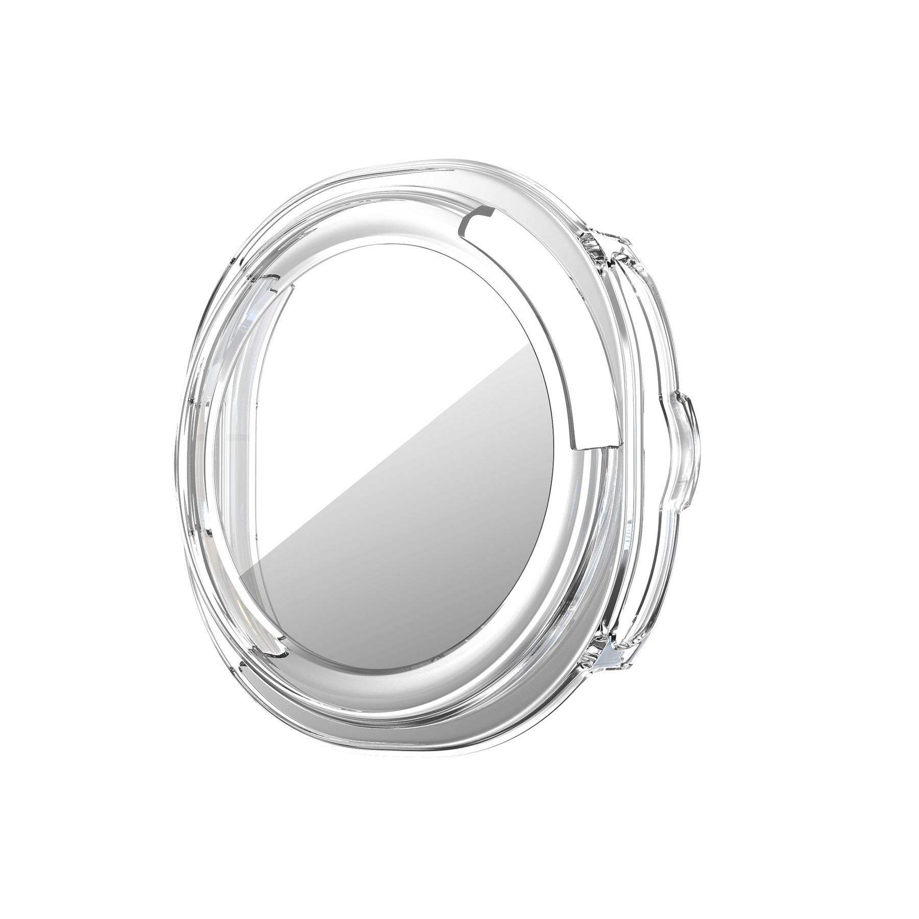 Bandz Samsung Galaxy Watch 8 Classic PC Cover with Glass (Transparent)