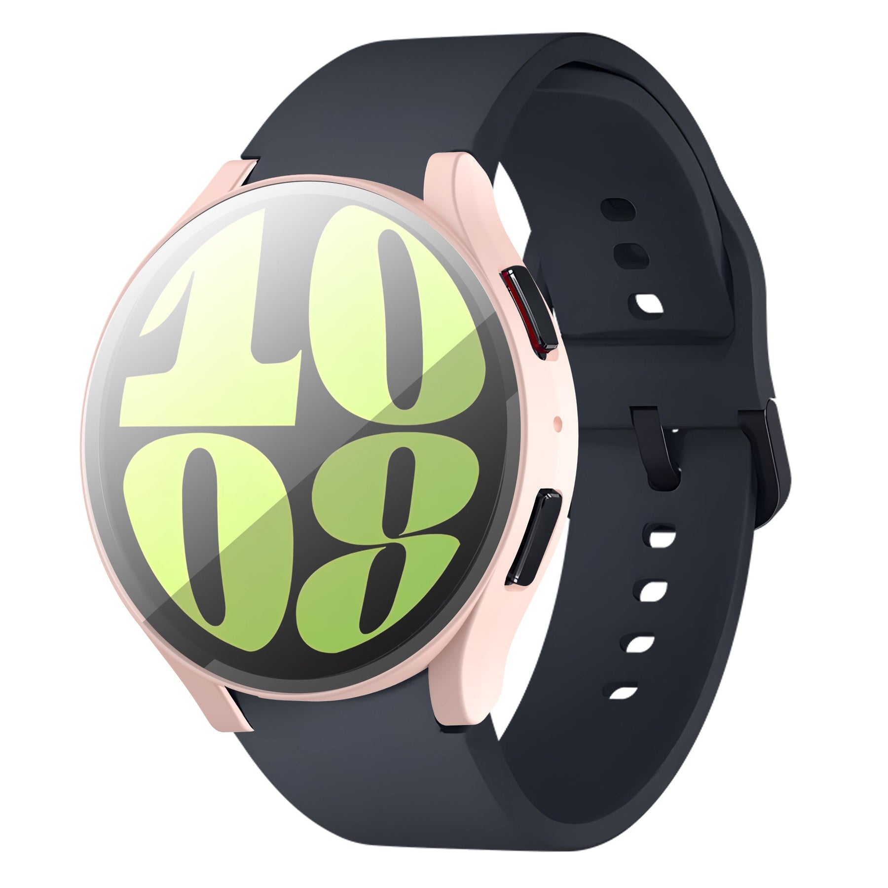 Samsung Galaxy Watch 6 40mm PC Hard Case with Glass (Pink)