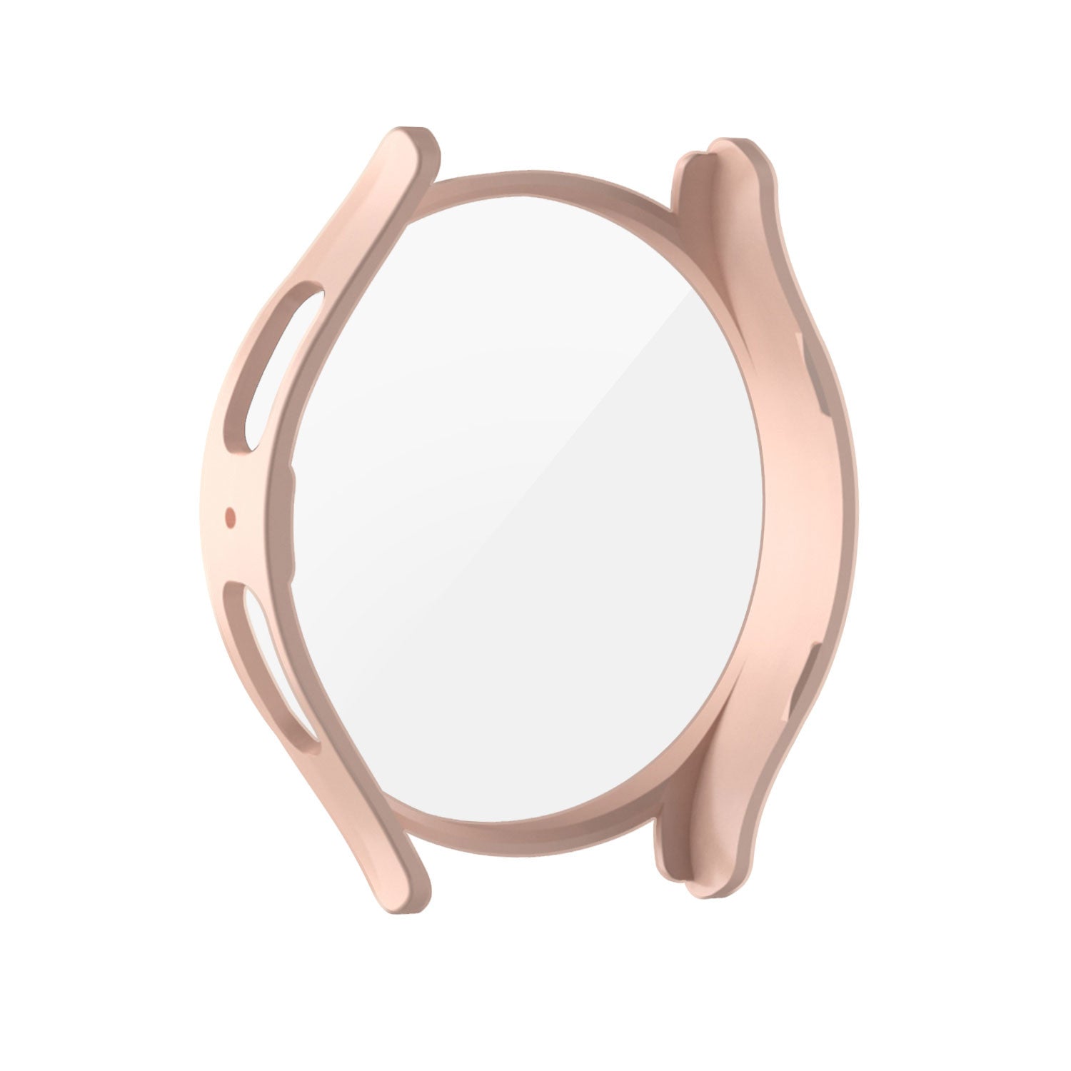 Samsung Galaxy Watch 5 44mm Hard Case with Glass (Grey/Pink)