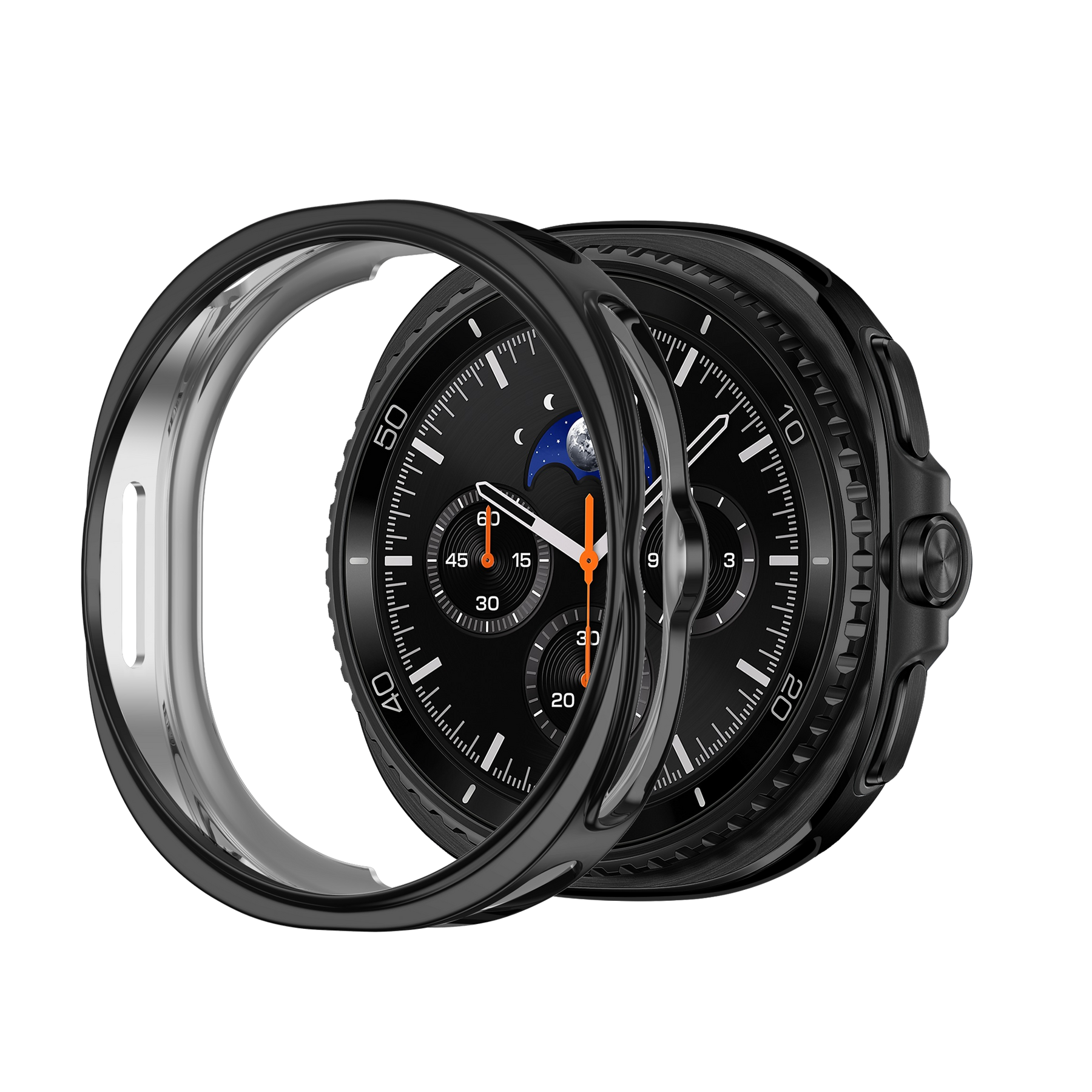 Bandz Samsung Galaxy Watch 8 Classic TPU Cover (Black)
