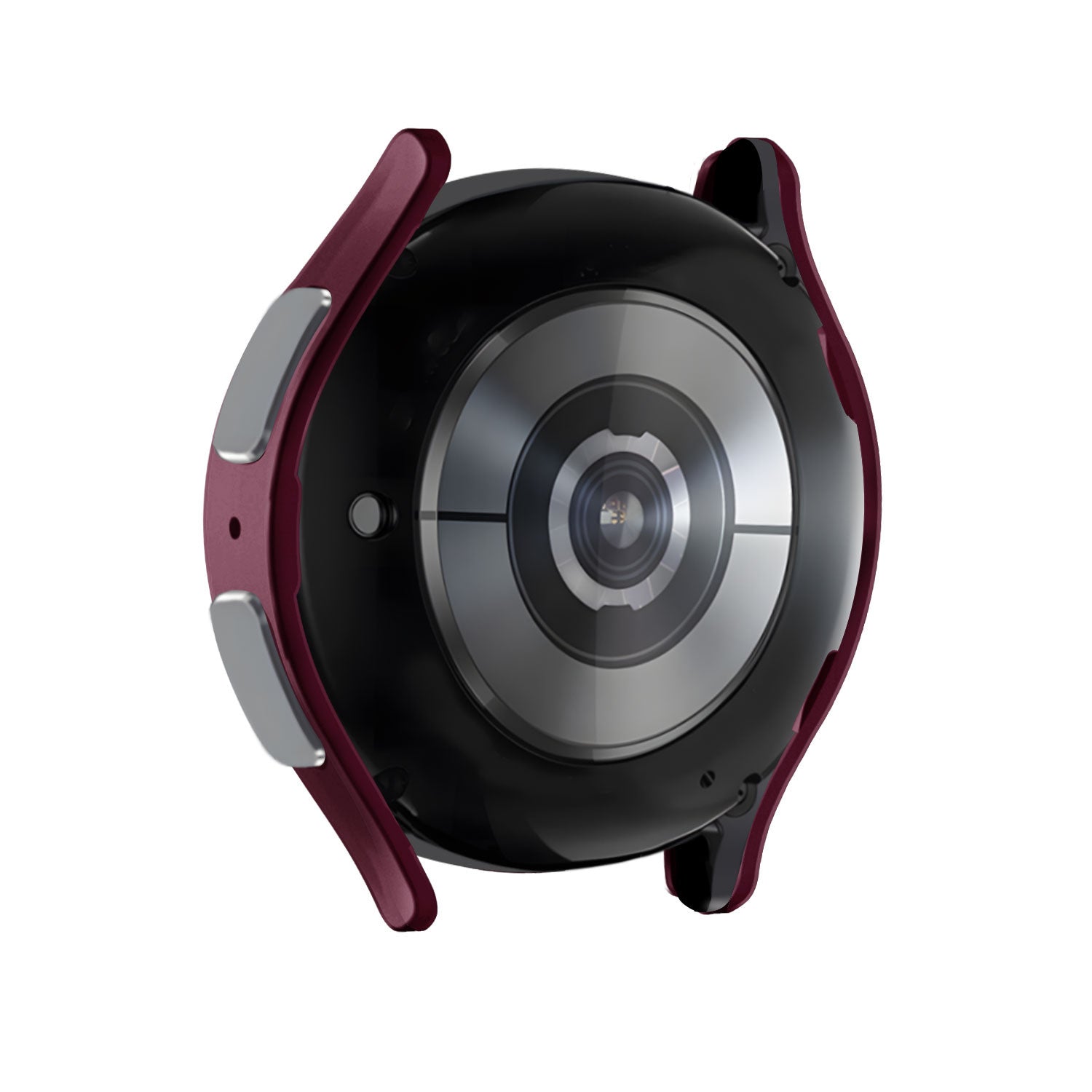 Samsung Galaxy Watch 5 44mm Hard Case with Glass (Burgundy)