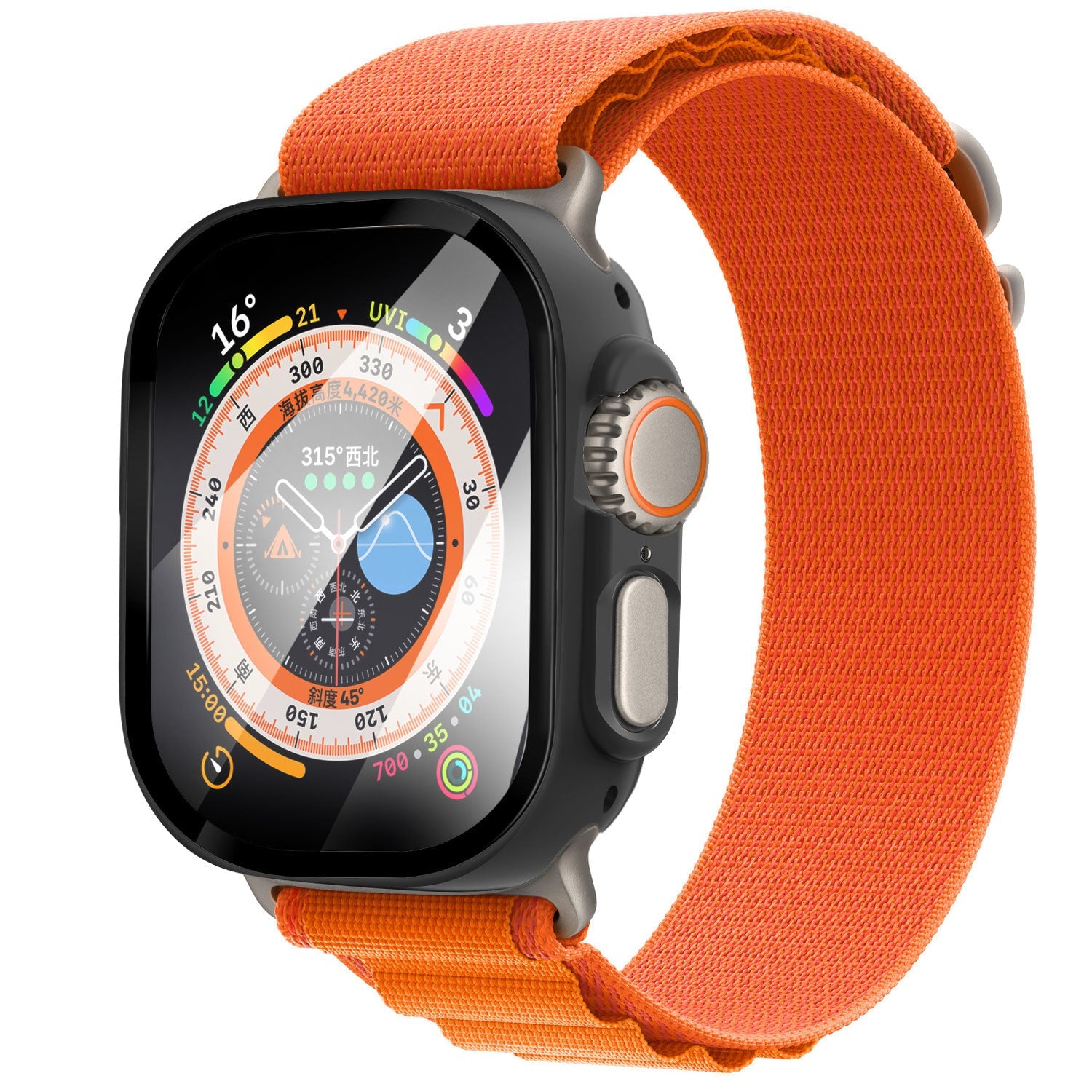 Apple Watch Ultra Hardcase with Glass 49mm (Black)