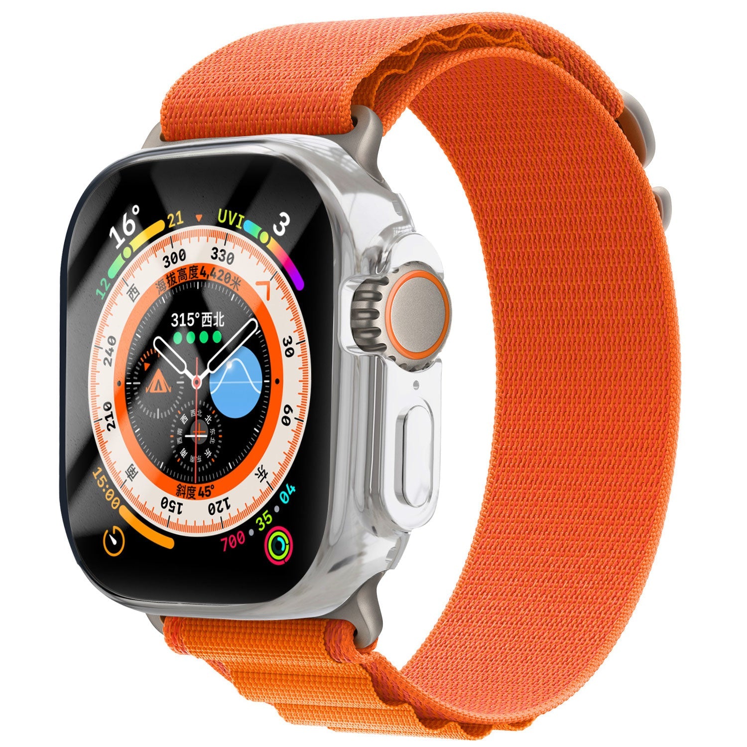 Apple Watch Ultra TPU Case 49mm (White)