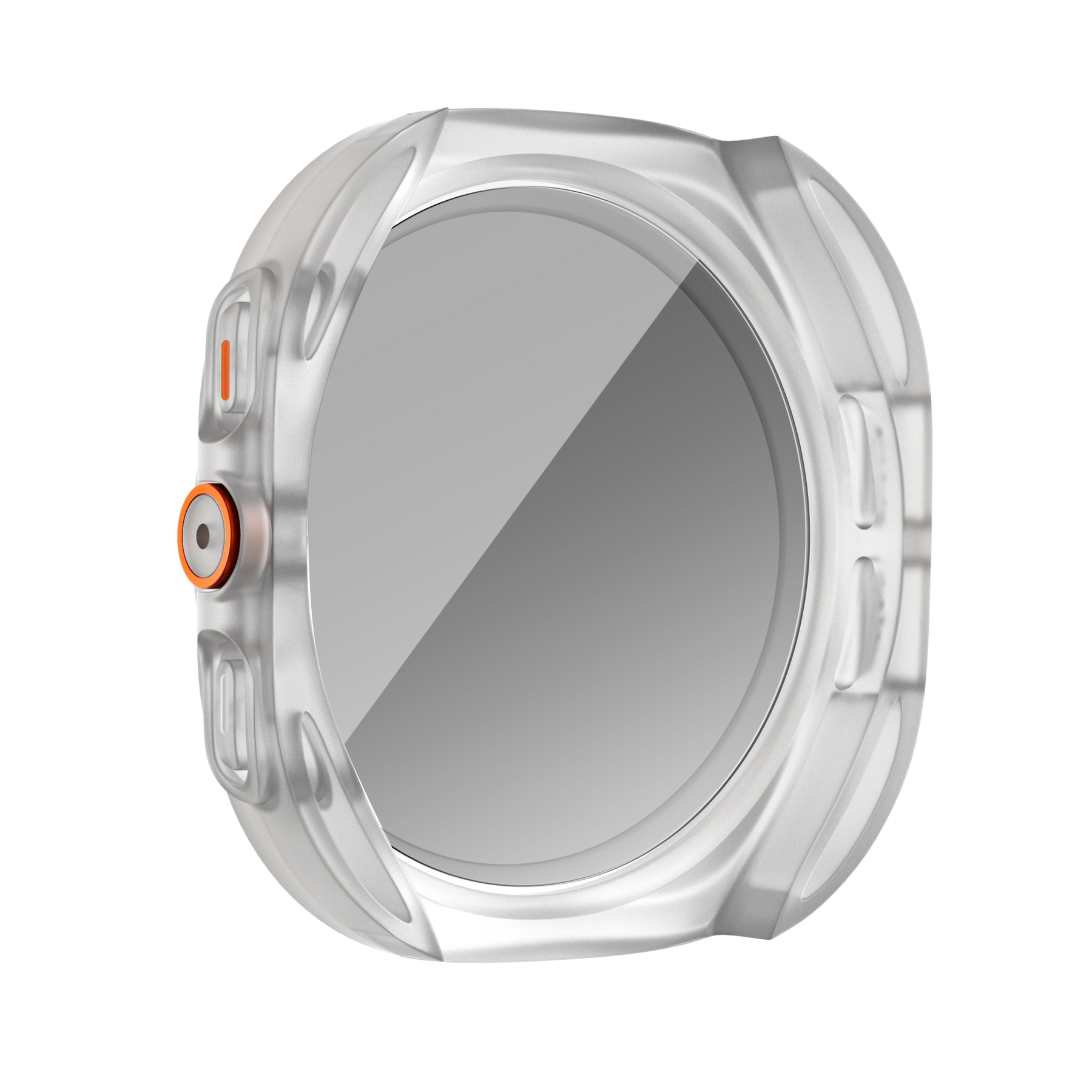 Bandz Samsung Galaxy Watch 7 - 44mm Square PC Case with Glass (Frost)