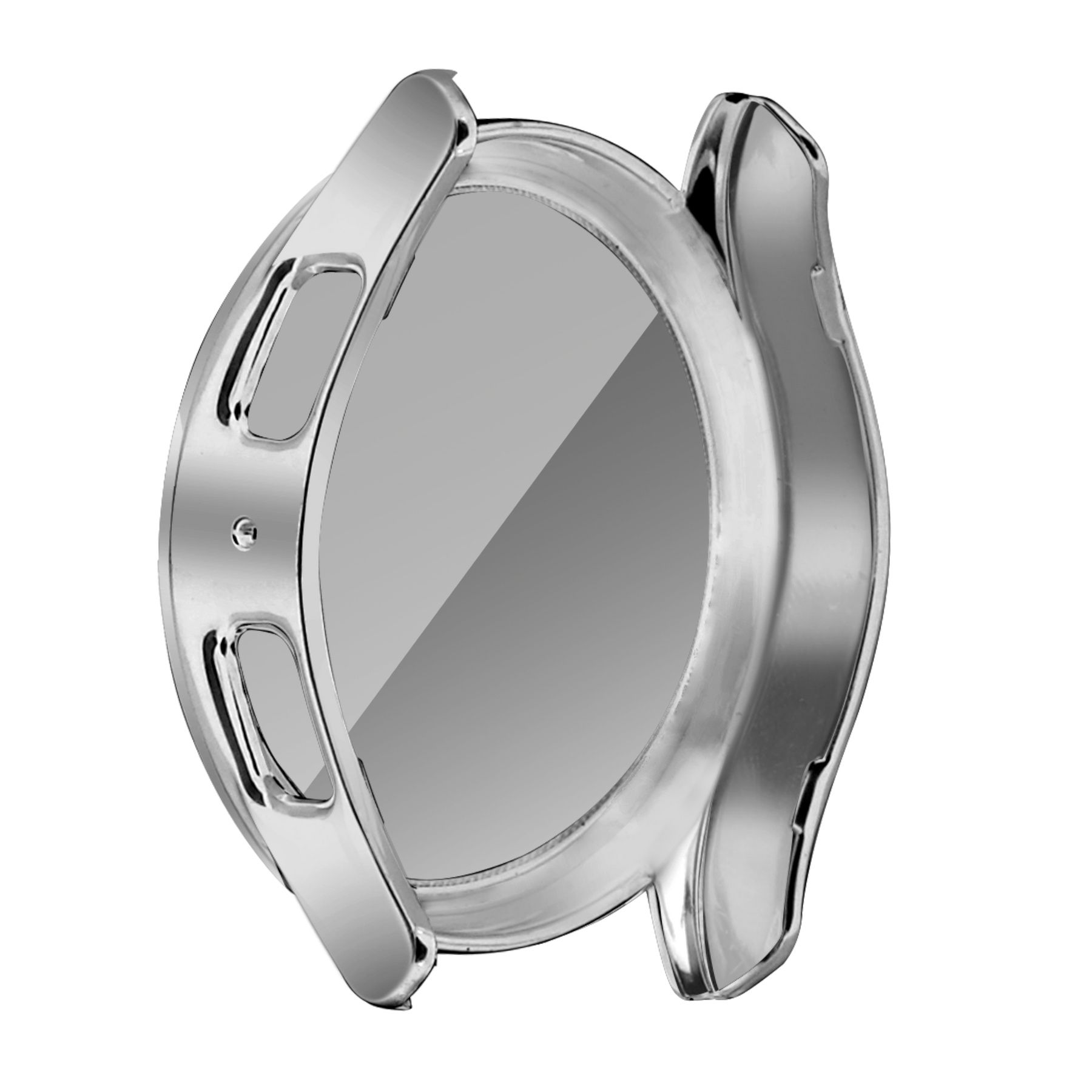Samsung Galaxy Watch 7 - 40mm Diamond Case with Glass (Silver)