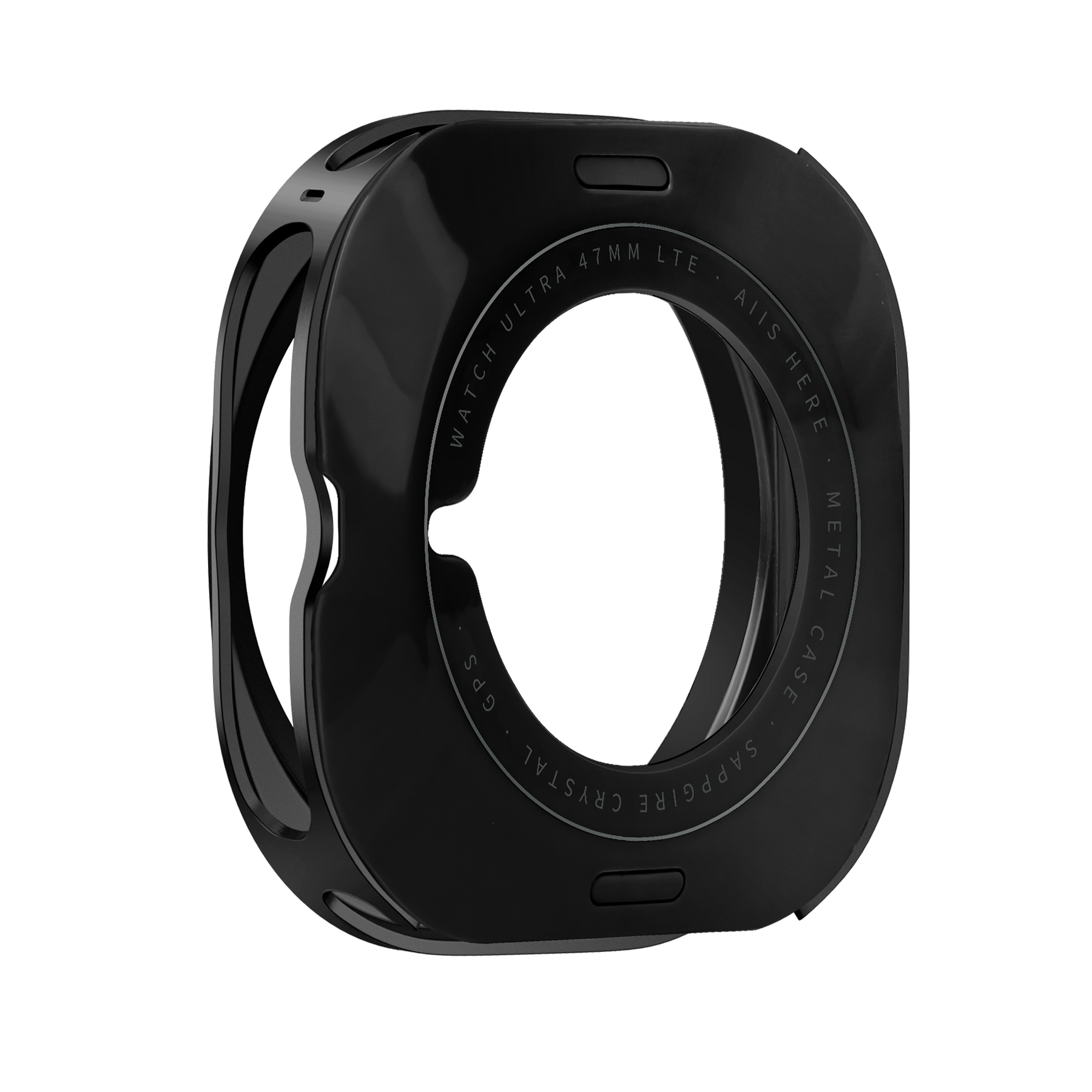 Bandz Samsung Galaxy Watch Ultra Metal Case (Black)