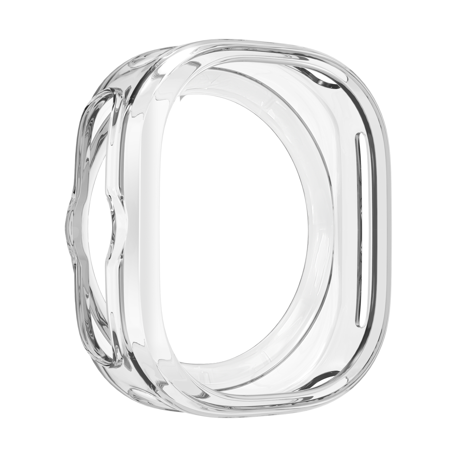 Bandz Samsung Galaxy Watch Ultra Galvanized TPU Case (Transparent)