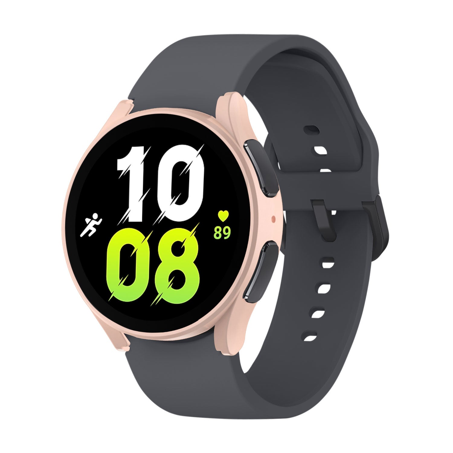 Samsung Galaxy Watch 5 44mm PC Hard Case (Grey/Pink)