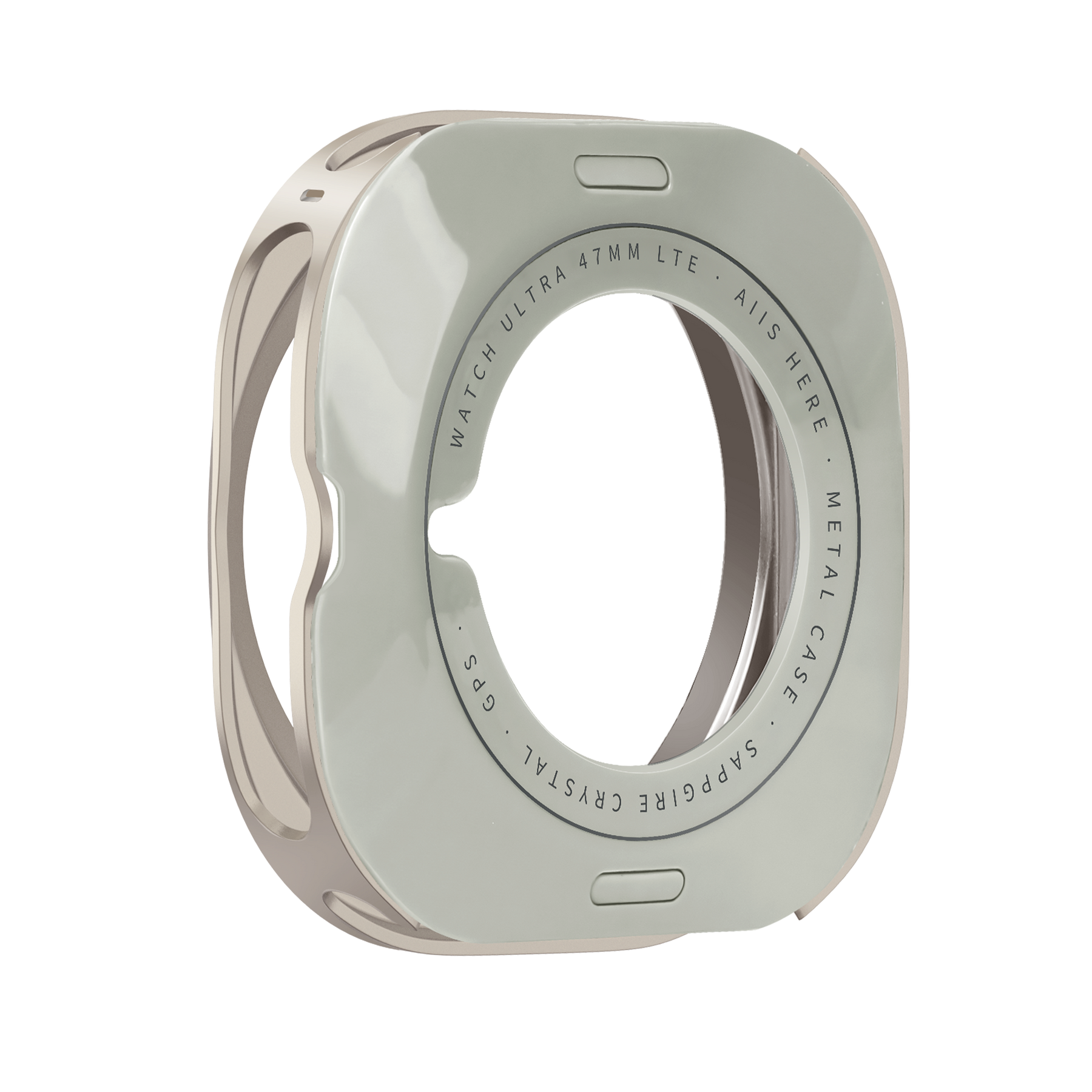 Bandz Samsung Galaxy Watch Ultra Metal Case (Titanium)