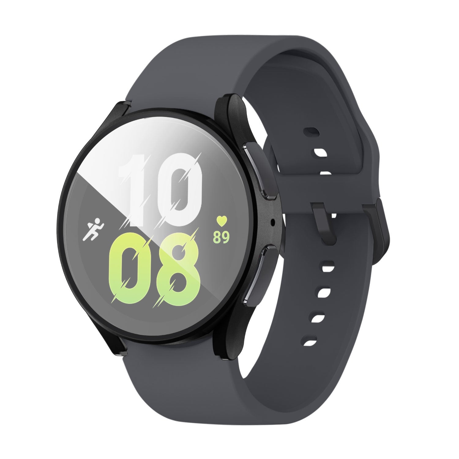 Samsung Galaxy Watch 5 44mm Hard Case with Glass (Black)