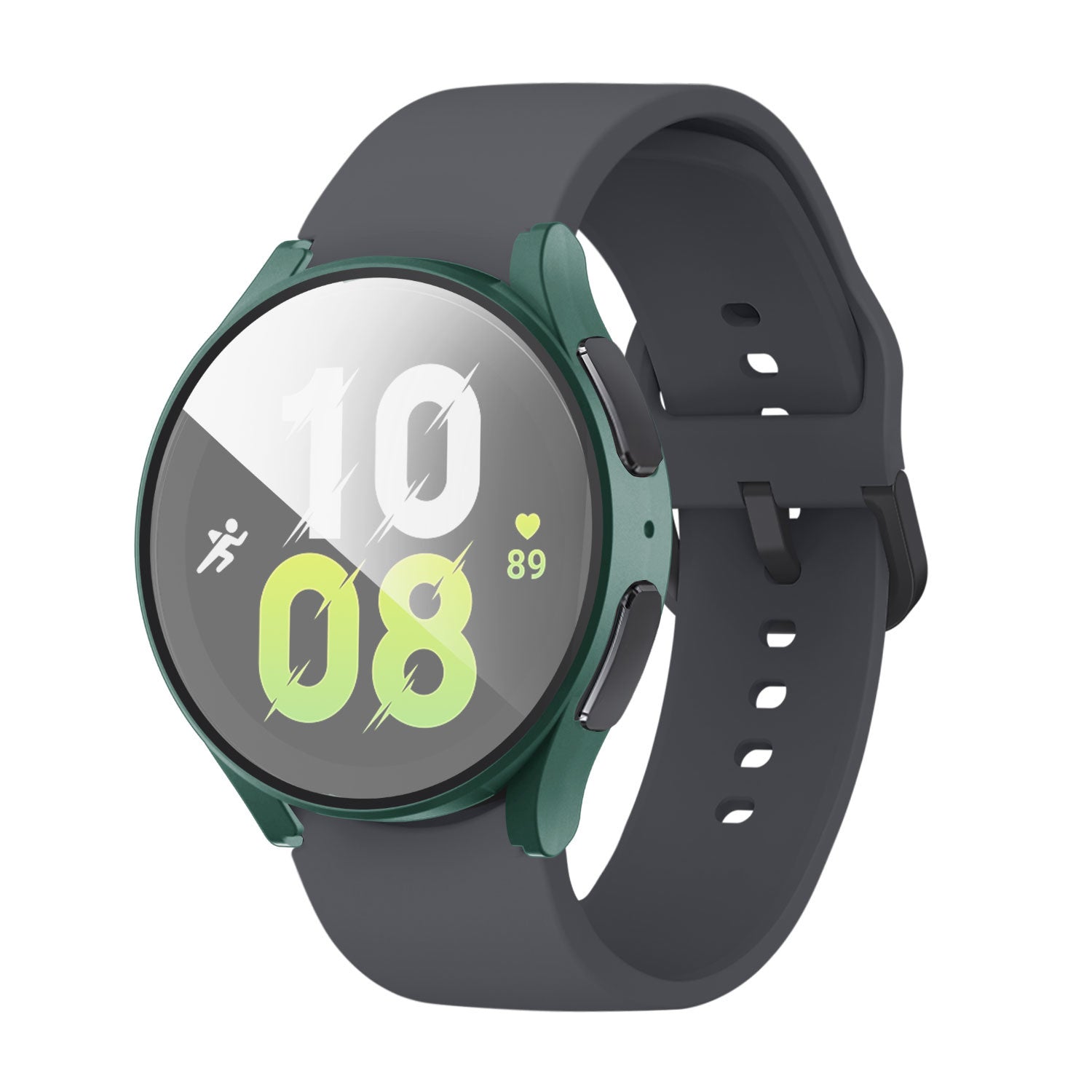 Samsung Galaxy Watch 5 44mm Hard Case with Glass (Green)