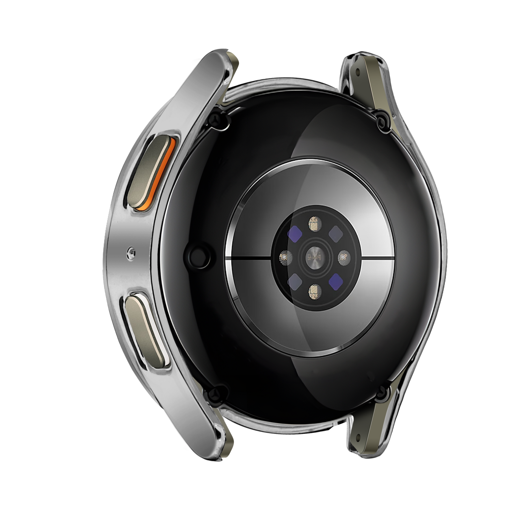 Samsung Galaxy Watch 7 - 40mm Diamond Case with Glass (Silver)