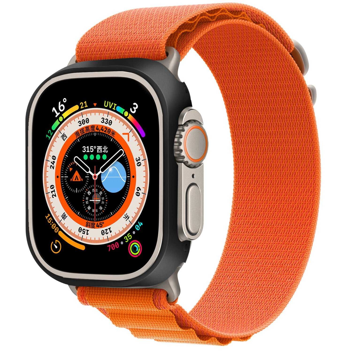 Apple Watch Ultra Metal Case 49mm (Black)