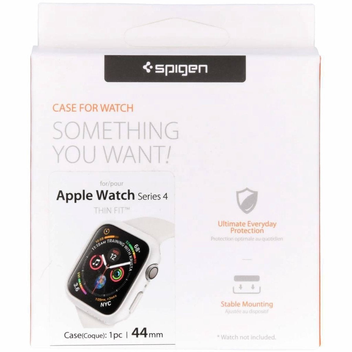 Spigen Apple Watch Thin Fit Case (White)