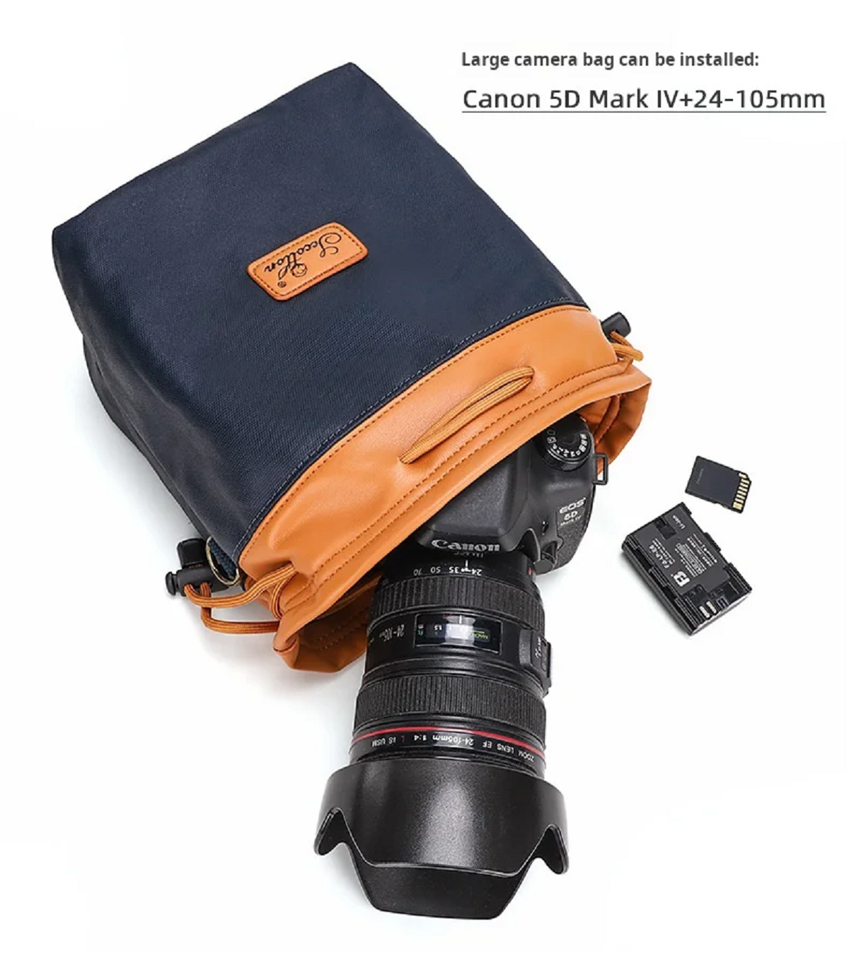Canvas Camera Bag Lens Case