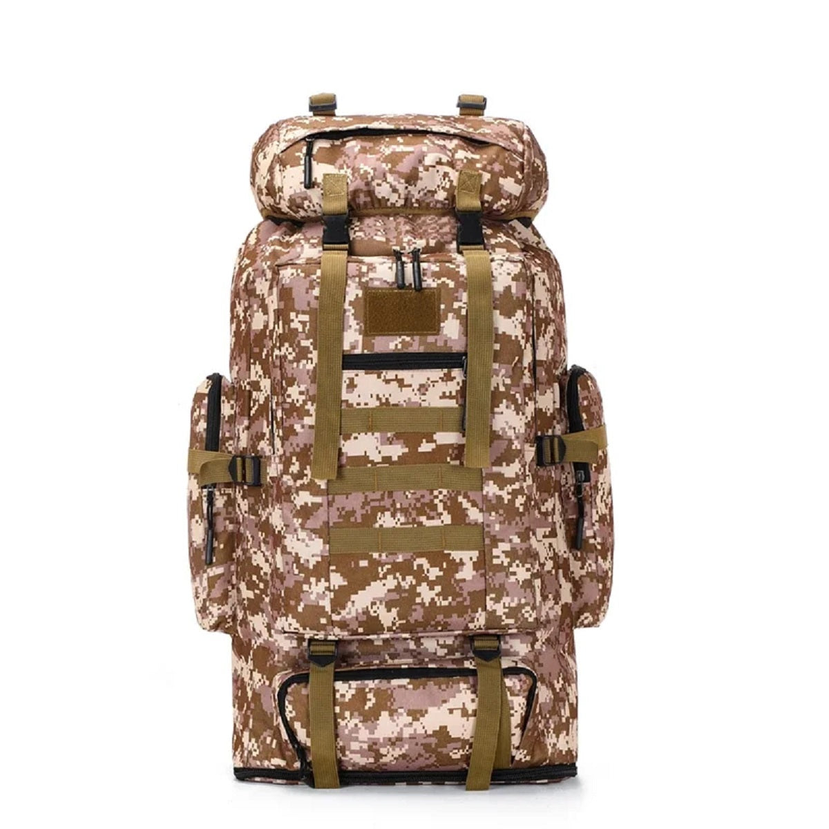Mountaineering Tactical Hiking Backpack – Large Outdoor Travel And Climbing Bag