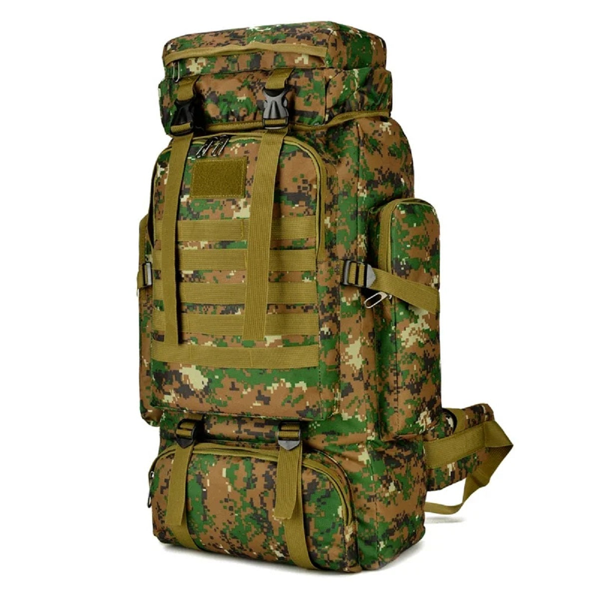 Mountaineering Tactical Hiking Backpack – Large Outdoor Travel And Climbing Bag