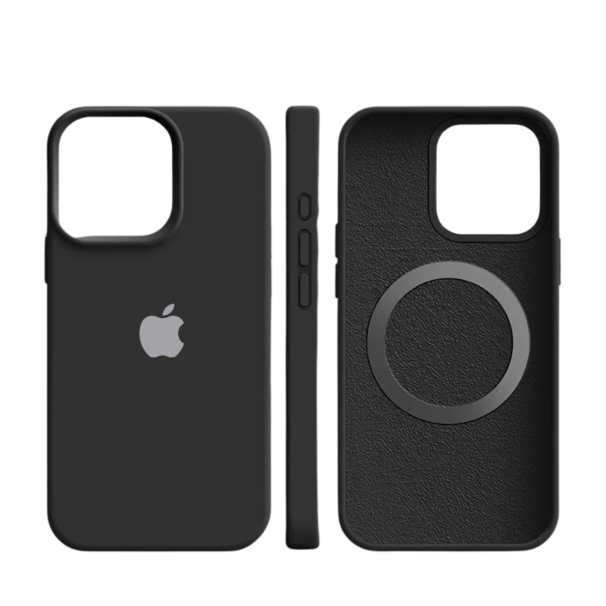 Magnetic Liquid Silicone Soft Case for iPhone