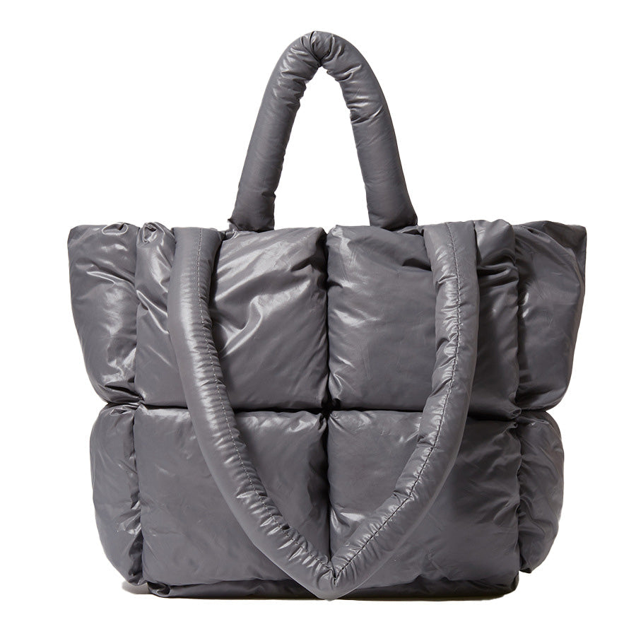 Luxury nylon down cotton crossbody bag blxck norway™