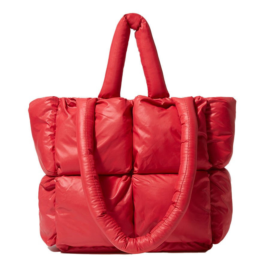 Luxury nylon down cotton crossbody bag blxck norway™