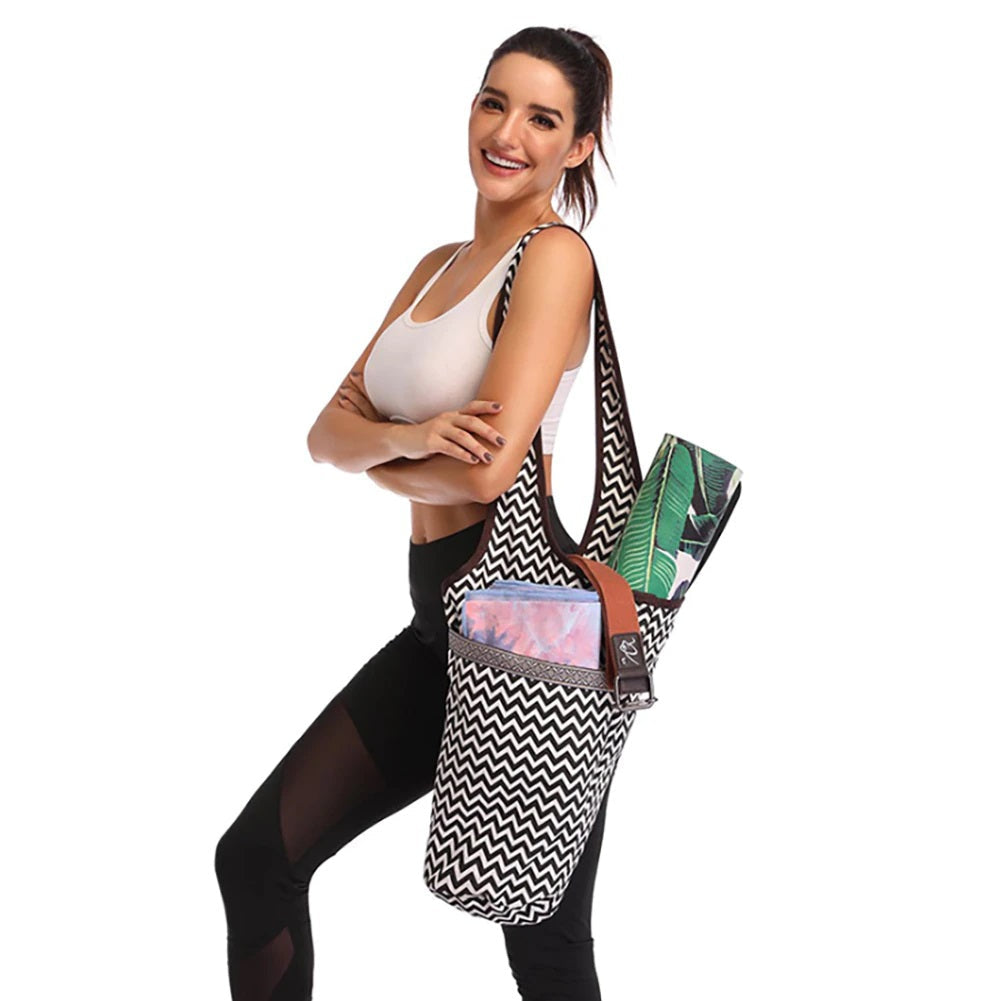 Fashion Yoga Printed Canvas Mat Bag BLXCK NORWAY™