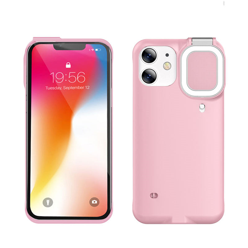 Selfie Beauty Ring Flash Phone Case For iPhone with LED Light BLXCK NORWAY™
