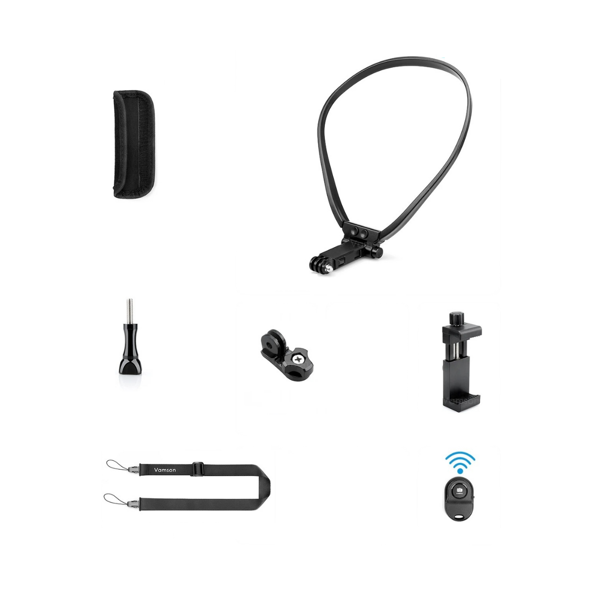 Hand Free Adjustable Phone Ad Go Pro Neck Holder