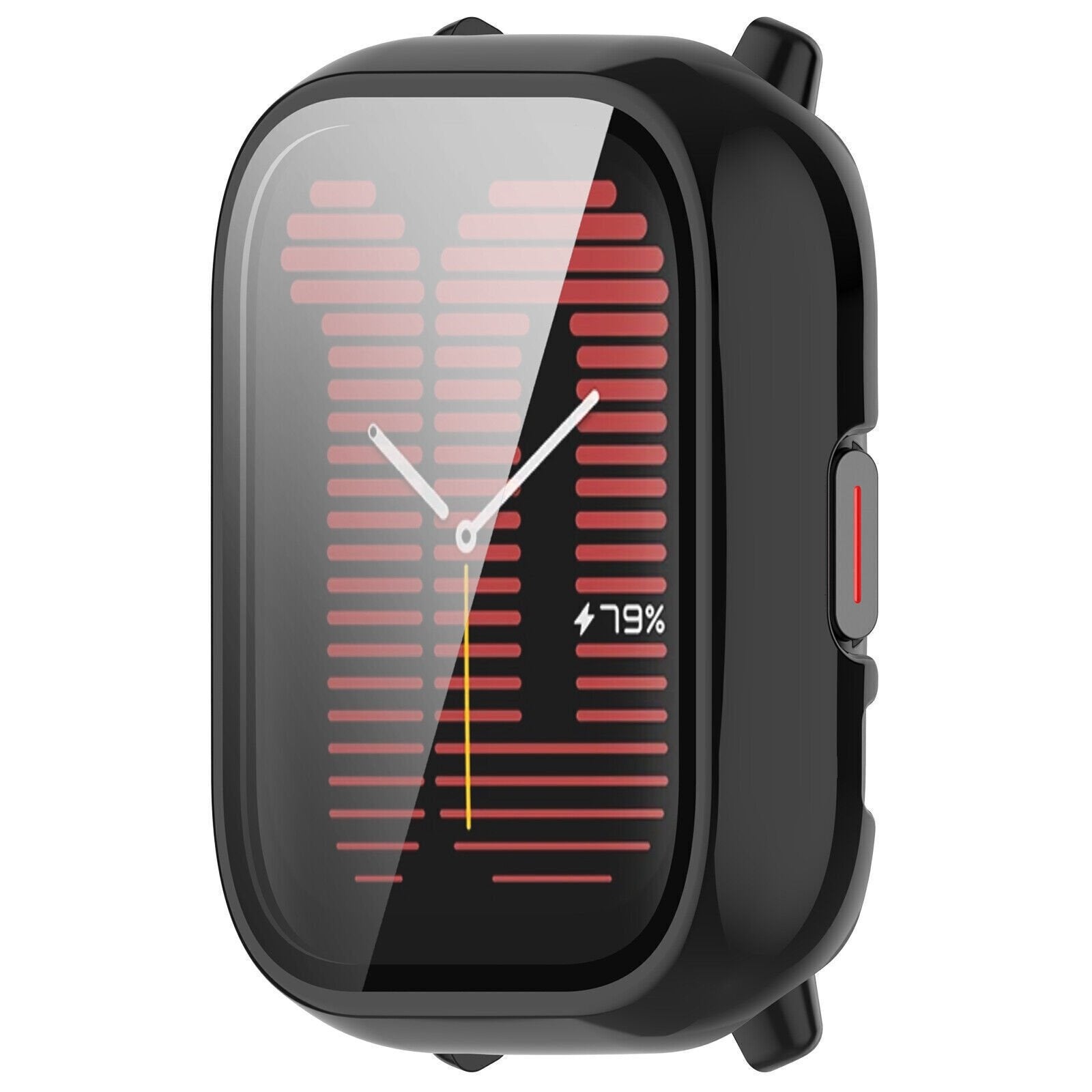Amazfit Active Hard Case With Glass (Black)