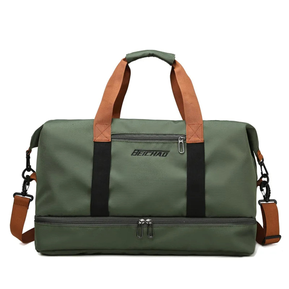 Travel Gym Bag – Portable Duffle for Fitness Short Trips and Carry-On Use