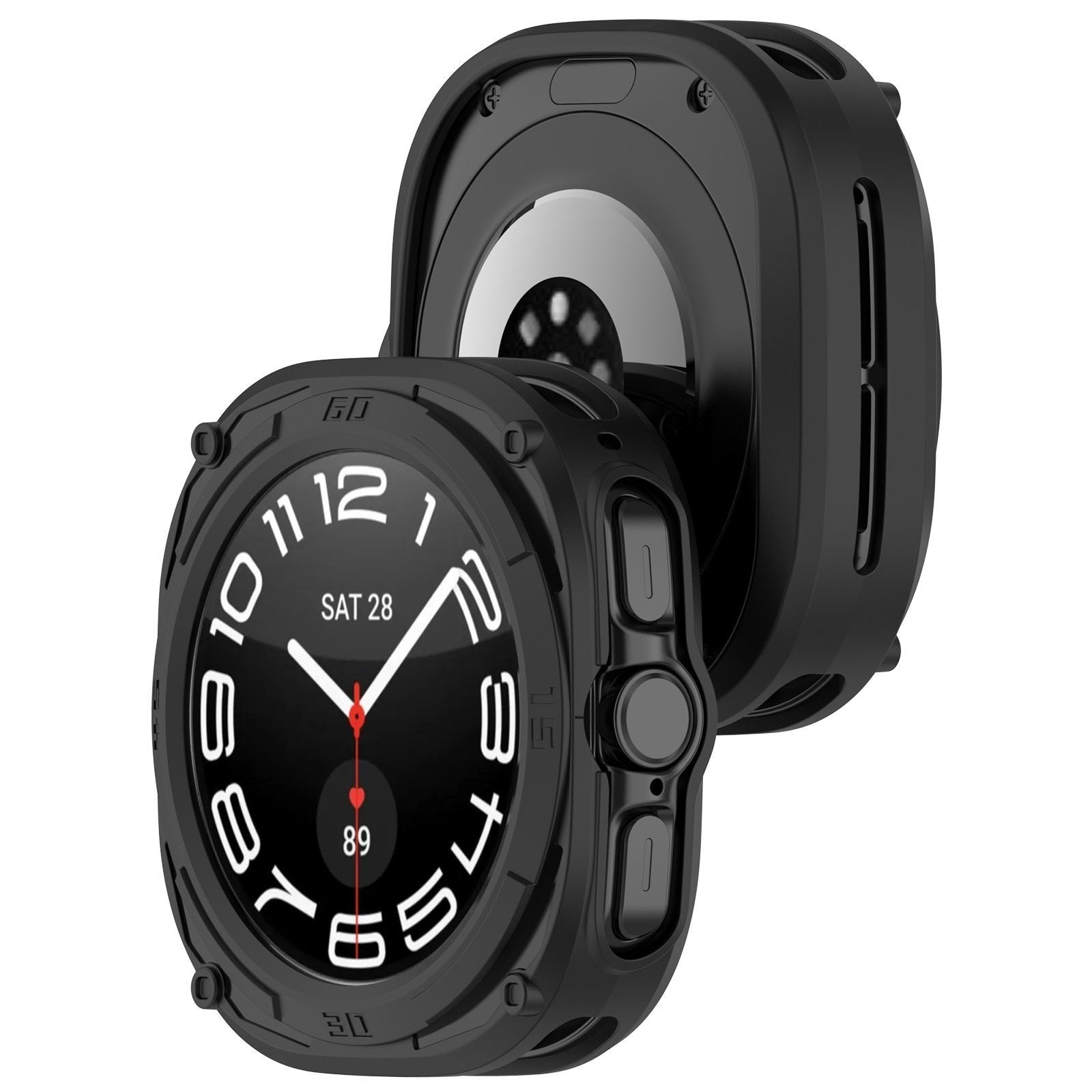 Samsung Galaxy Watch Ultra Rugged TPU Case (Black)