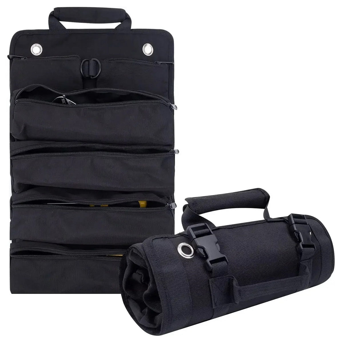 Multi-Purpose Tool Roll Organizer Bag