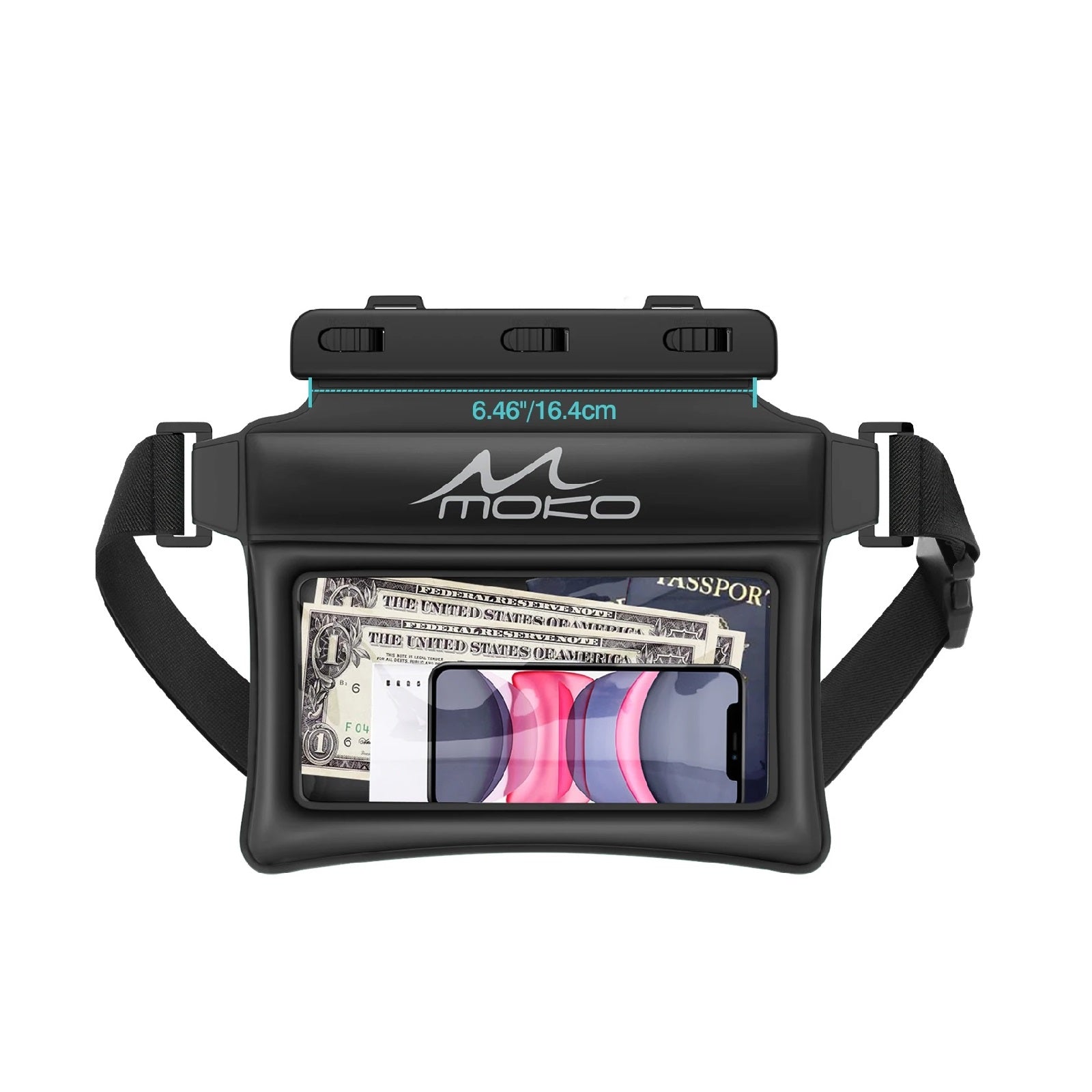 Waterproof Phone Fanny Pack – Floating Dry Pouch for Swimming