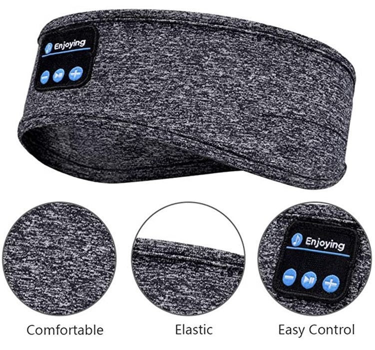 Sleeping Eyemask Headband With Bluetooth Earphones