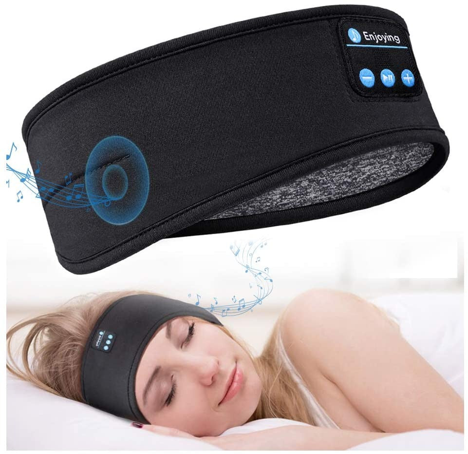 Sleeping Eyemask Headband With Bluetooth Earphones