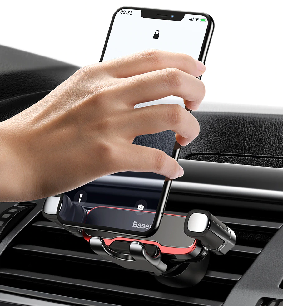 Car Phone Holder Metal Auto Air Outlet BLXCK NORWAY™