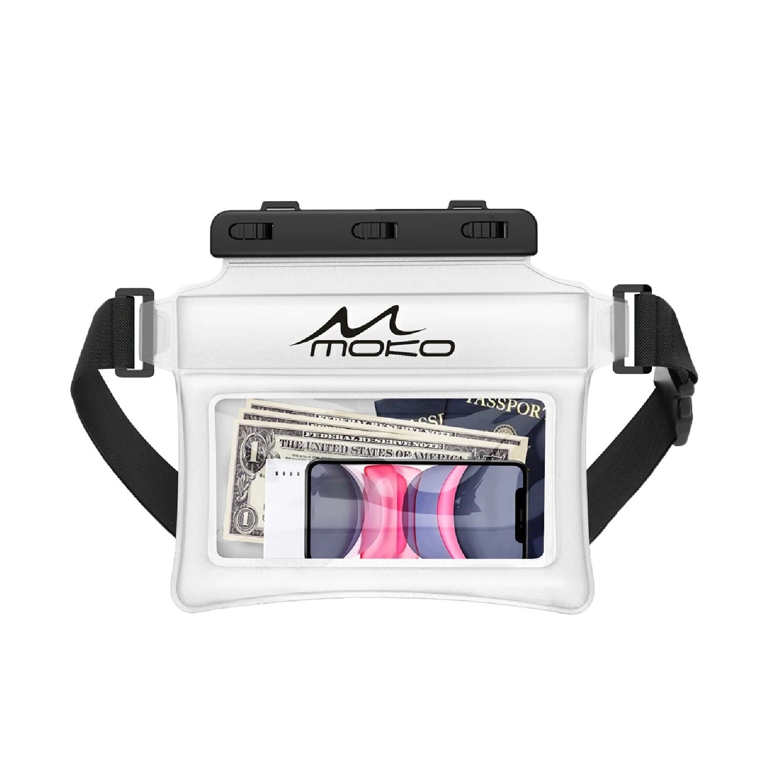Waterproof Phone Fanny Pack – Floating Dry Pouch for Swimming