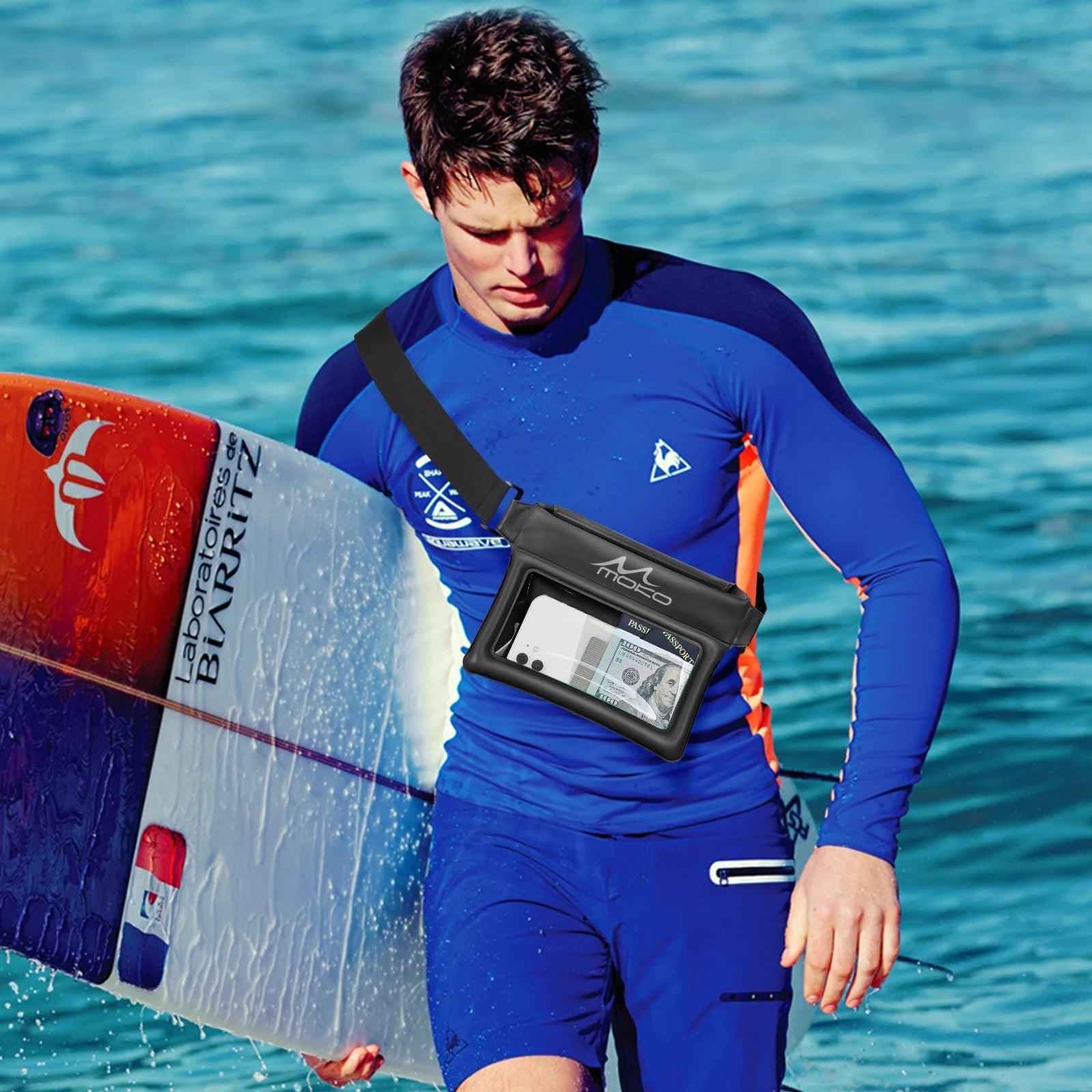 Waterproof Phone Fanny Pack – Floating Dry Pouch for Swimming