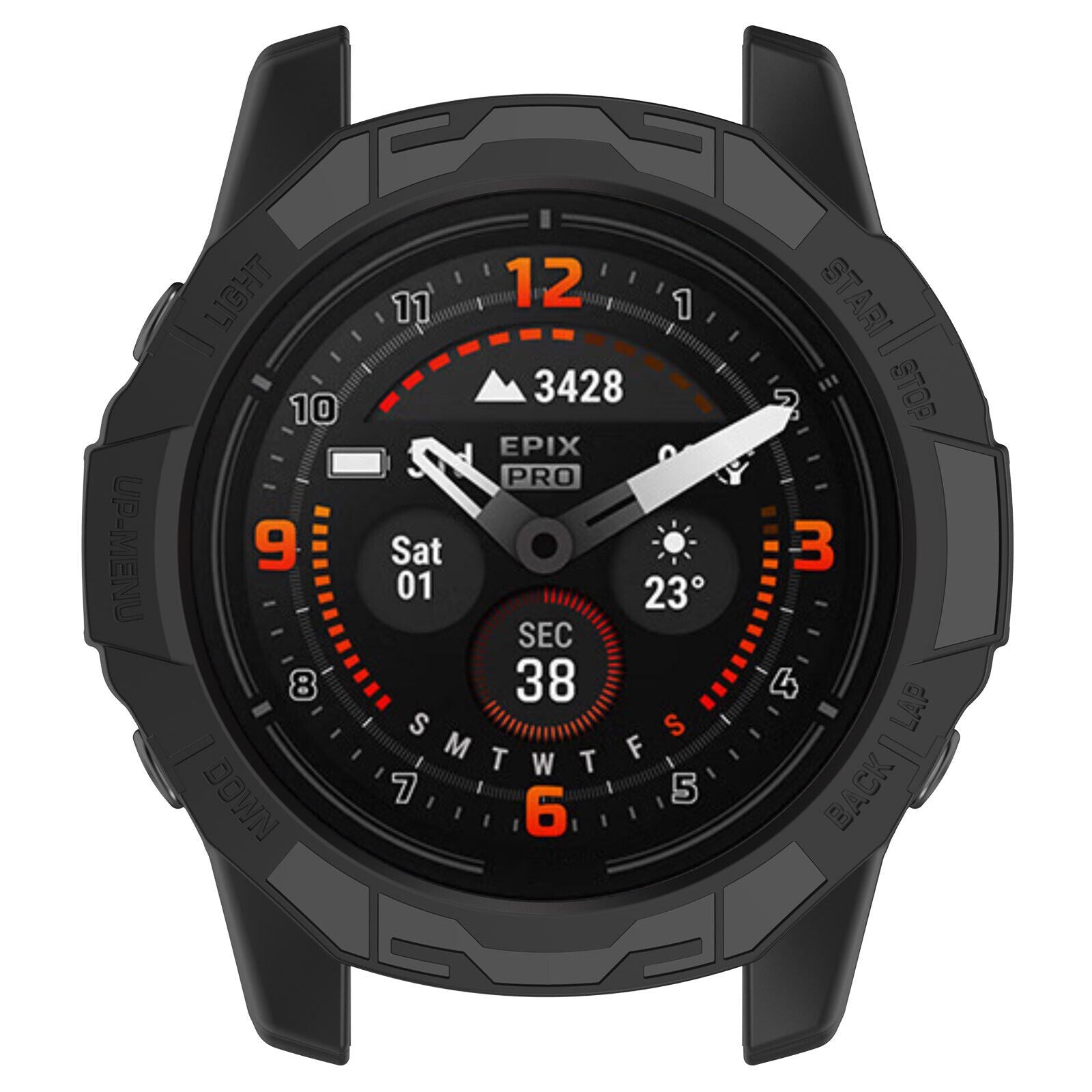Garmin Epix Pro 47mm Rugged TPU Cover (Black)
