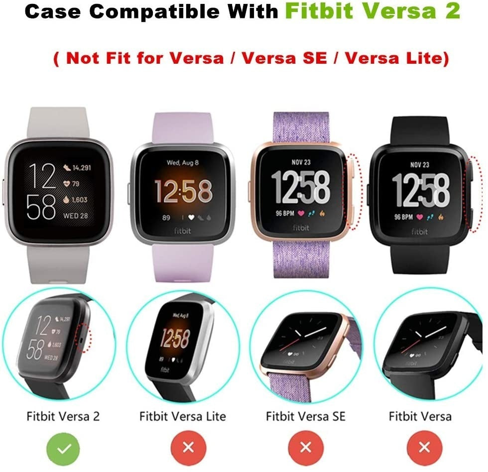 Fitbit Versa 2 TPU Case (Black)