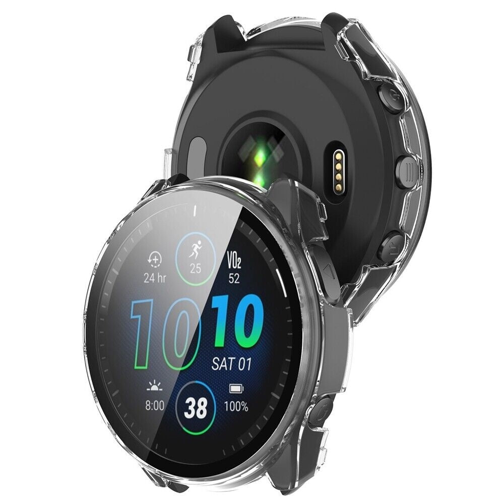 Garmin Forerunner 965 Hard Case with Glass (Transparent)