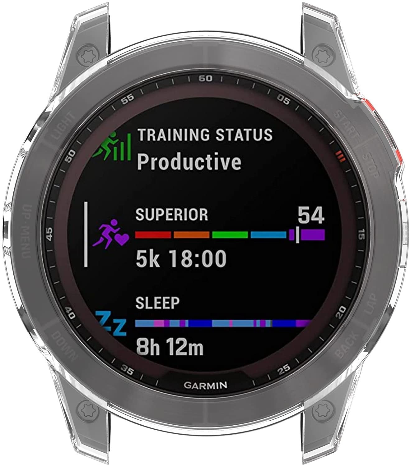 Garmin Fenix 7x (Solar) TPU Case (Transparent)