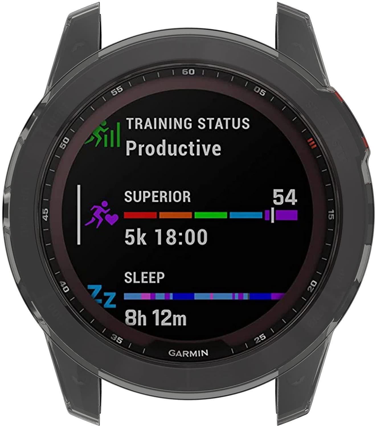 Garmin Fenix 7x (Solar) TPU Case (Black)
