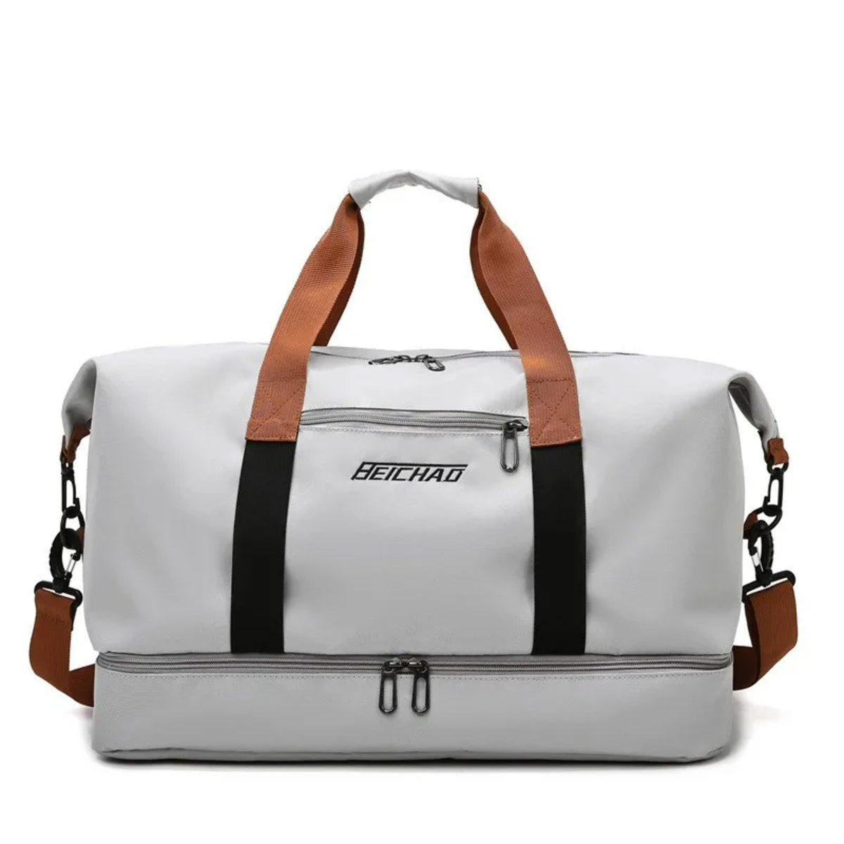 Travel Gym Bag – Portable Duffle for Fitness Short Trips and Carry-On Use