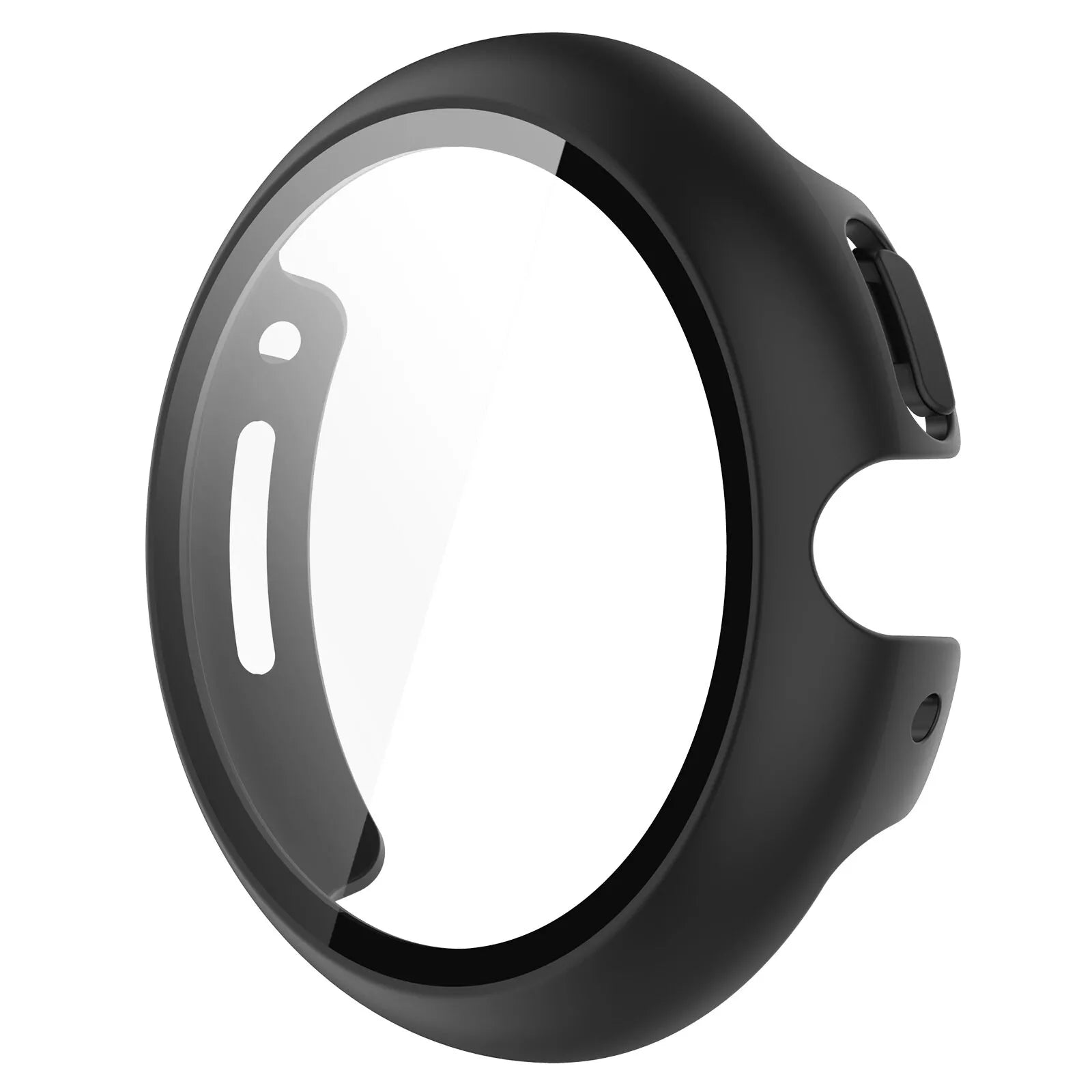 Google Pixel Watch 3 - 45mm Hard Case with Glass (Black)