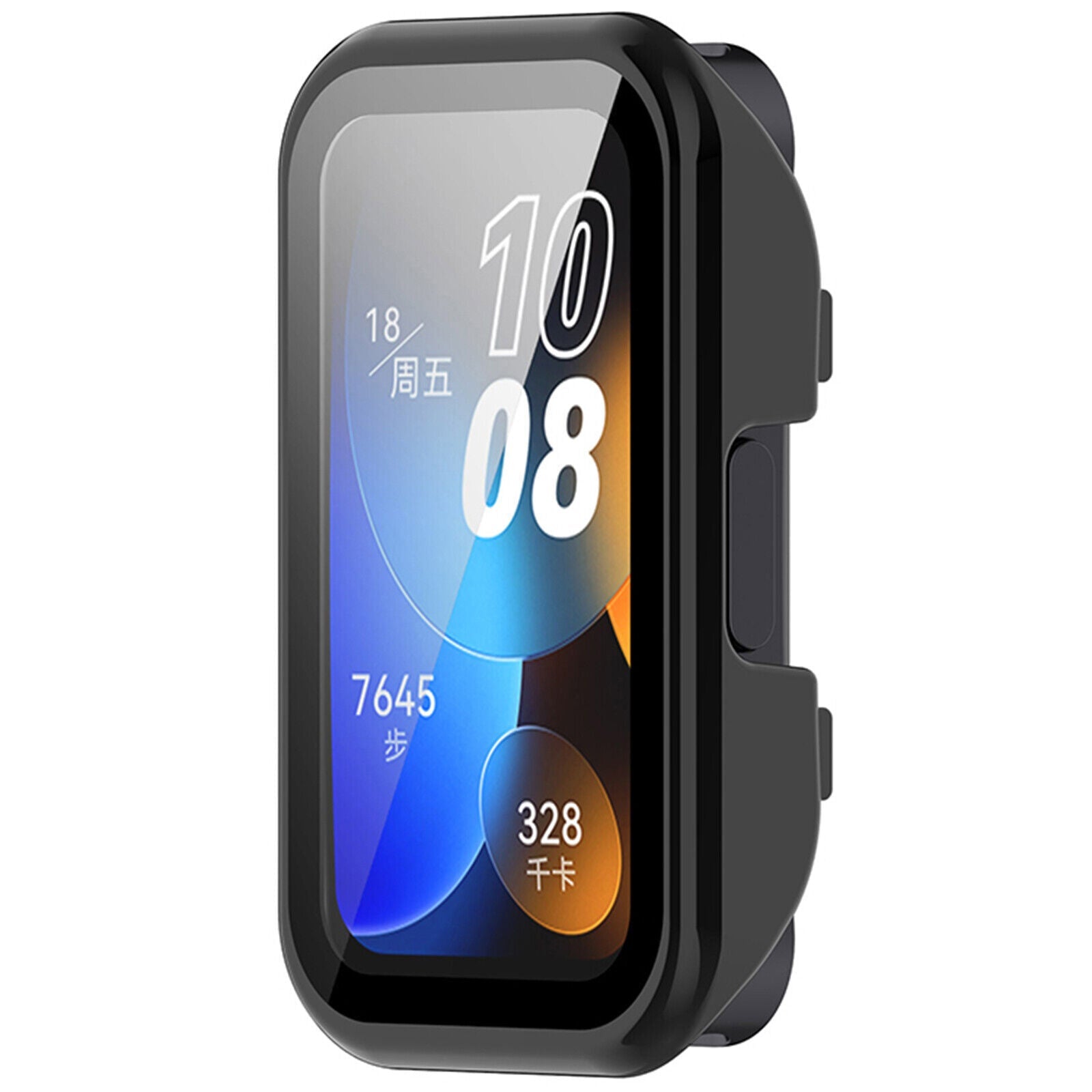 Huawei Band 8 Protective cover with Glass (Black)