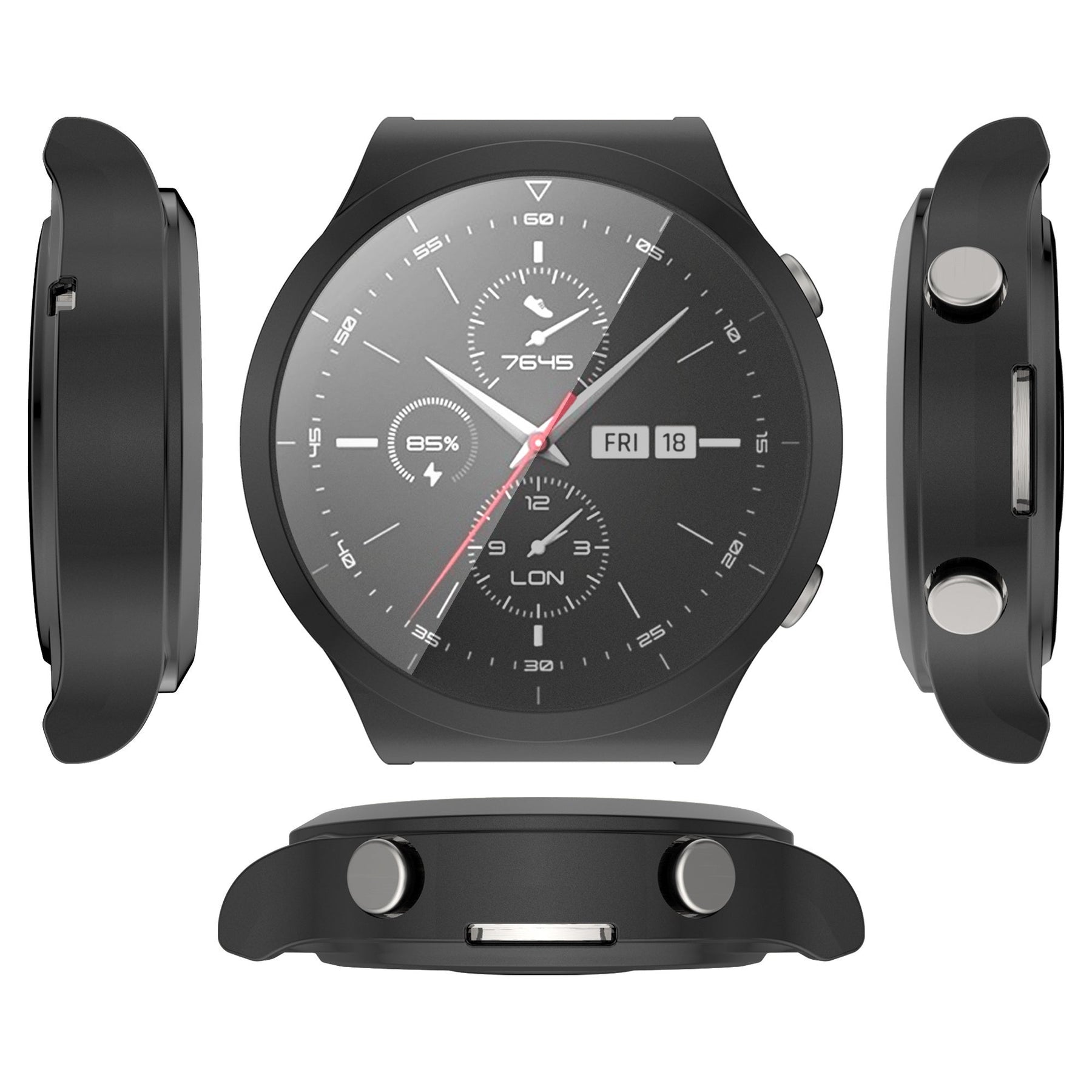 Huawei Watch GT 2 Pro TPU Case (Black)