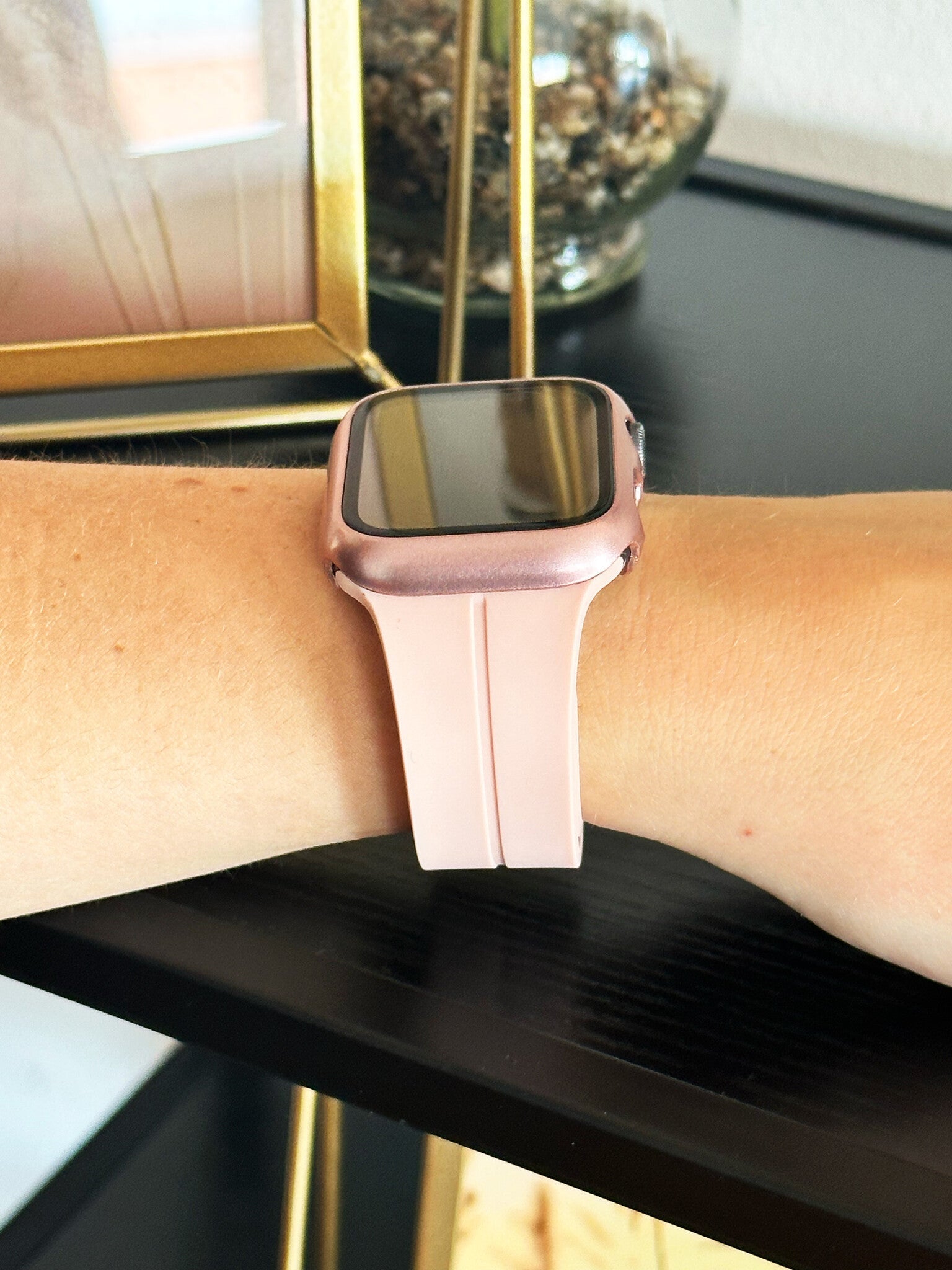 Apple Watch Hardcase with Glass (Rose Pink)