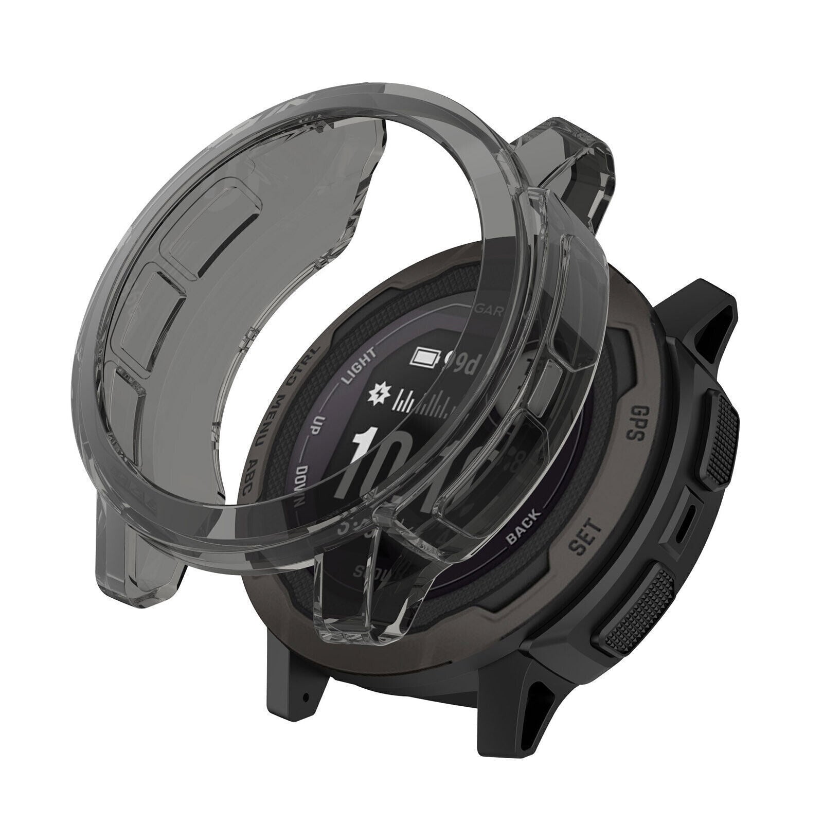 Garmin Instinct 2s TPU Cover (Transparent-Black)