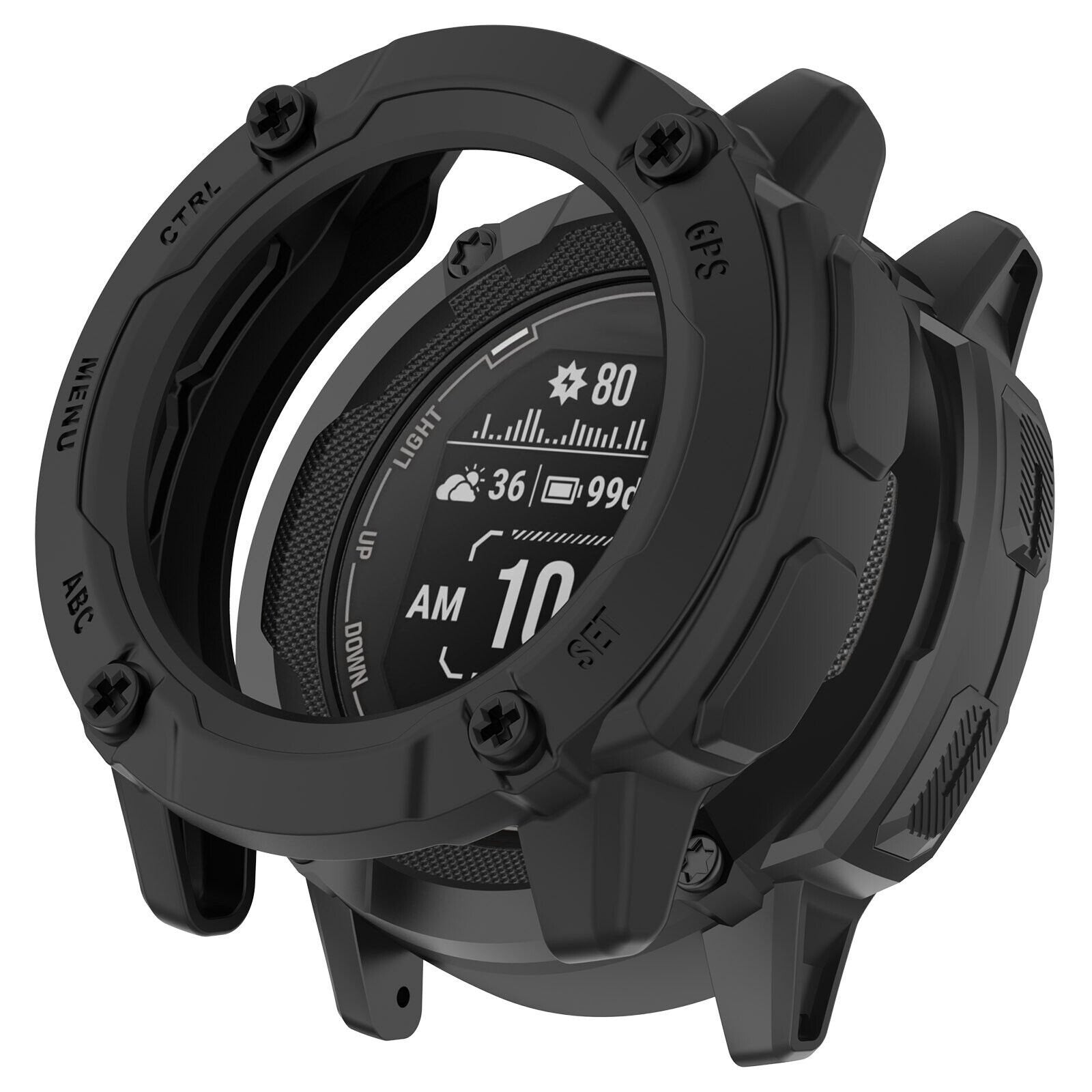Garmin Instinct 2x Rugged TPU Cover (Black)